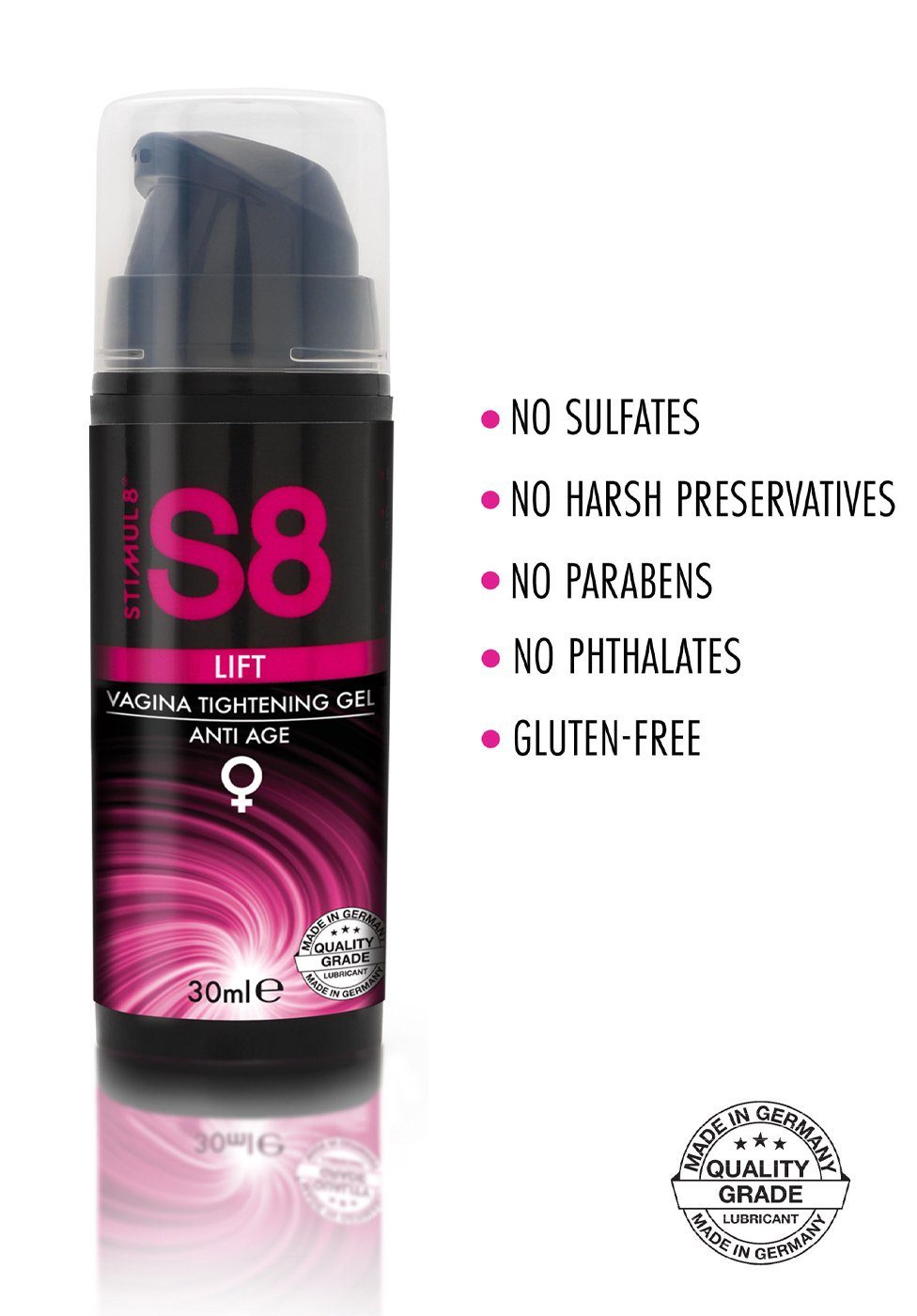 Stimul8 S8 Stimulationsgel Vagina Tightening - 30 Gel ml Lift