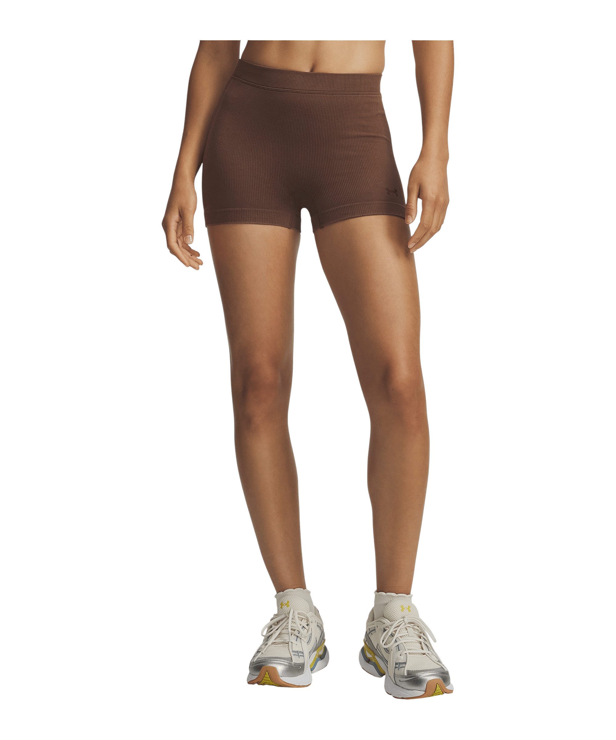 Under Armour® Laufshorts Under Armour Seamless Cotton Shorty Tight Damen