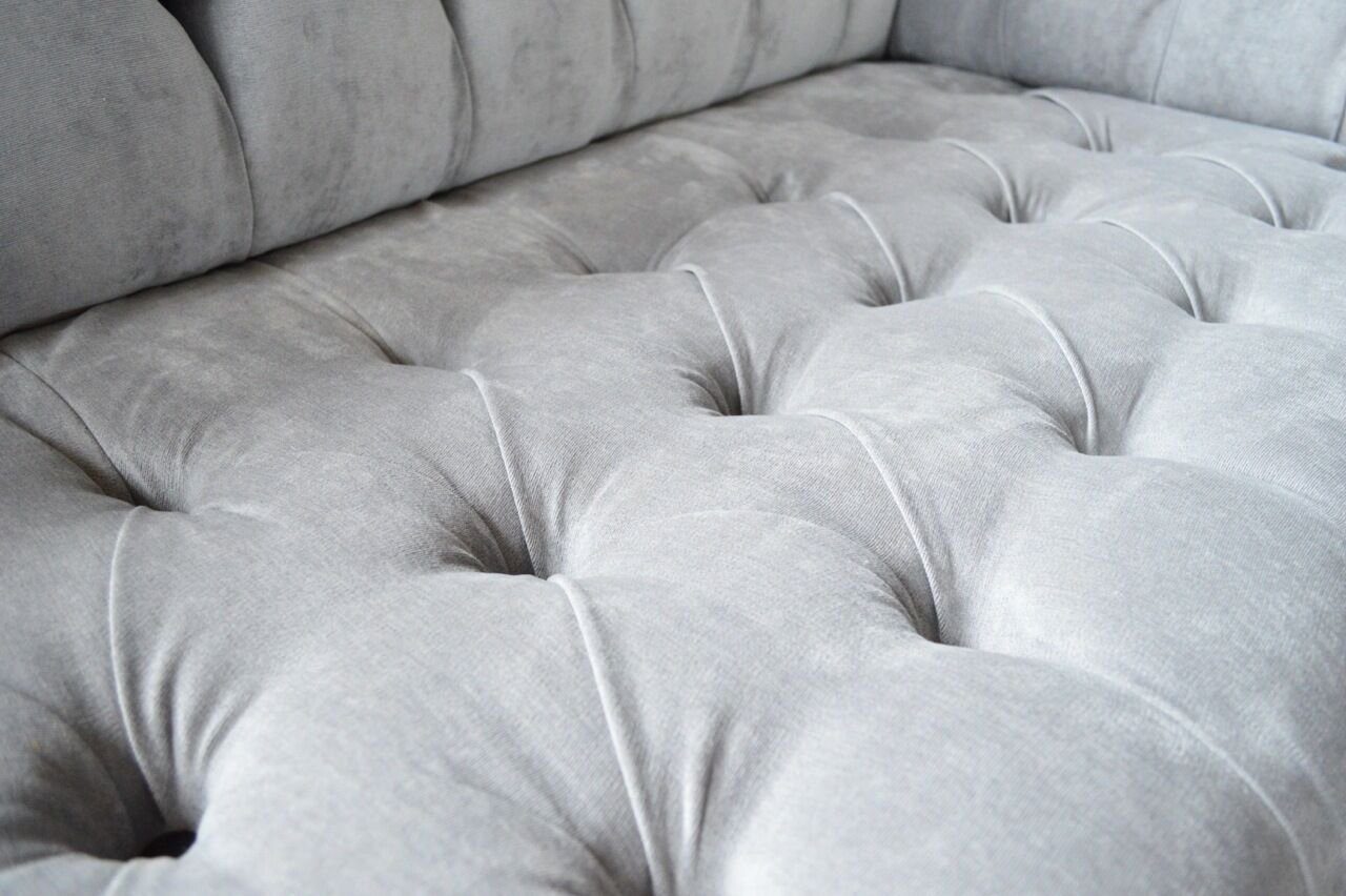 Sofa Chesterfield JVmoebel Sitzer Design cm Sofa Chesterfield-Sofa, Couch 225 3