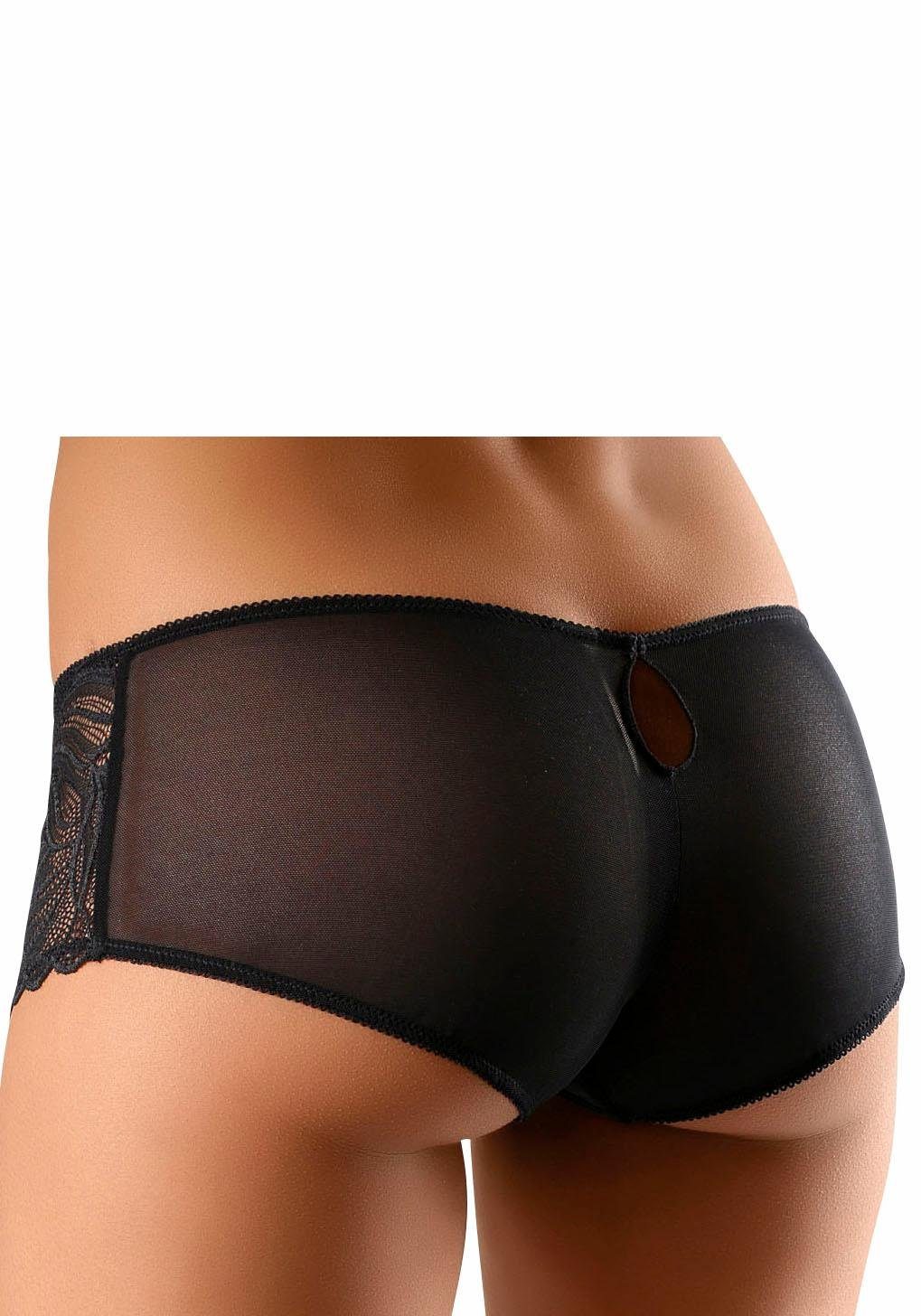 petite fleur gold Panty aus Spitze mit Häkchenverschluss vorne, sexy Unterwäsche, sexy Dessous, Reizwäsche Damen – Bild 3 von 5