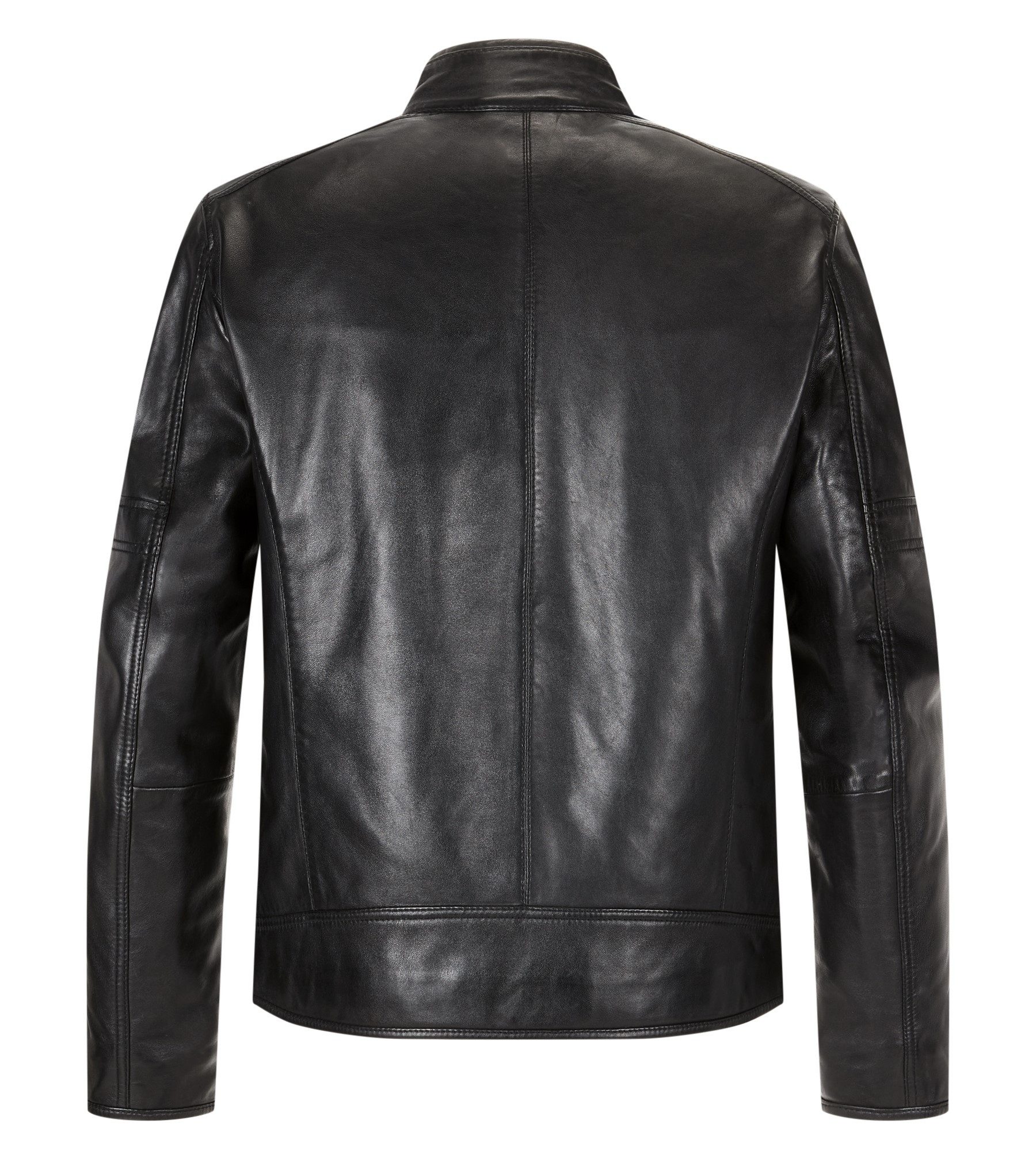 Milestone Lederjacke MSBender aus Lammleder mit abnehmbarem Windschutz