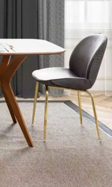 JVmoebel Esszimmer-Set Italienische Stil Esstisch 4x Stühle Tisch Essgarnitur Modern 5tlg, (5-St., 1x Esstisch + 4х Stühle), Made in Europa