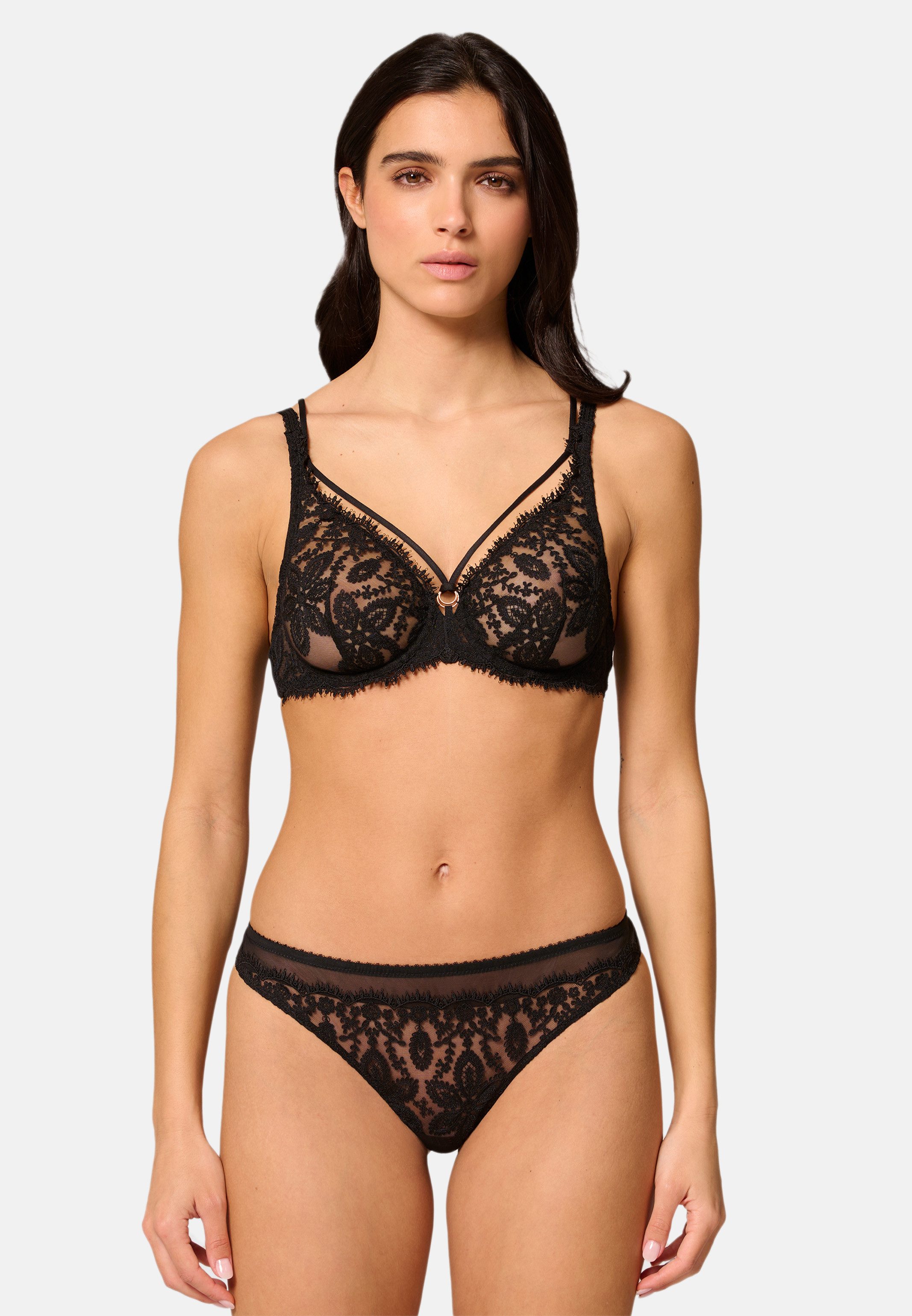 SIMONE PERELE Bügel-BH Precieuse (1-tlg) Bügel-BH - Leicht transparent - Edle Guipure-Spitze