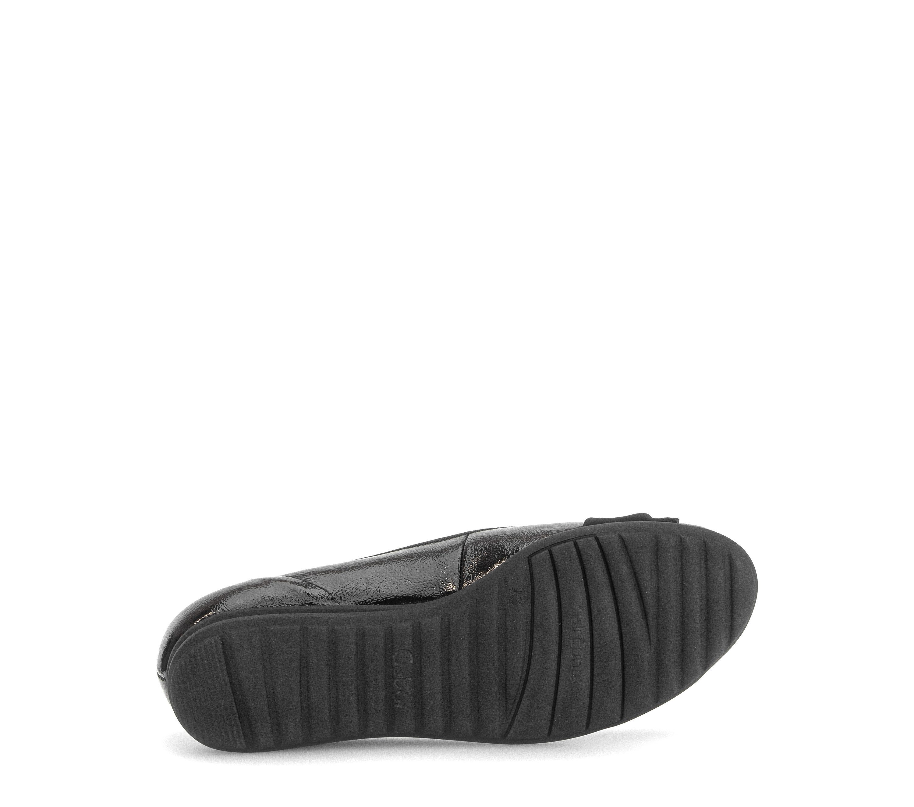 Gabor Pumps Keilabsatz, Businessschuh, Schlüpfschuh, schöne Zierschnalle, Weite G