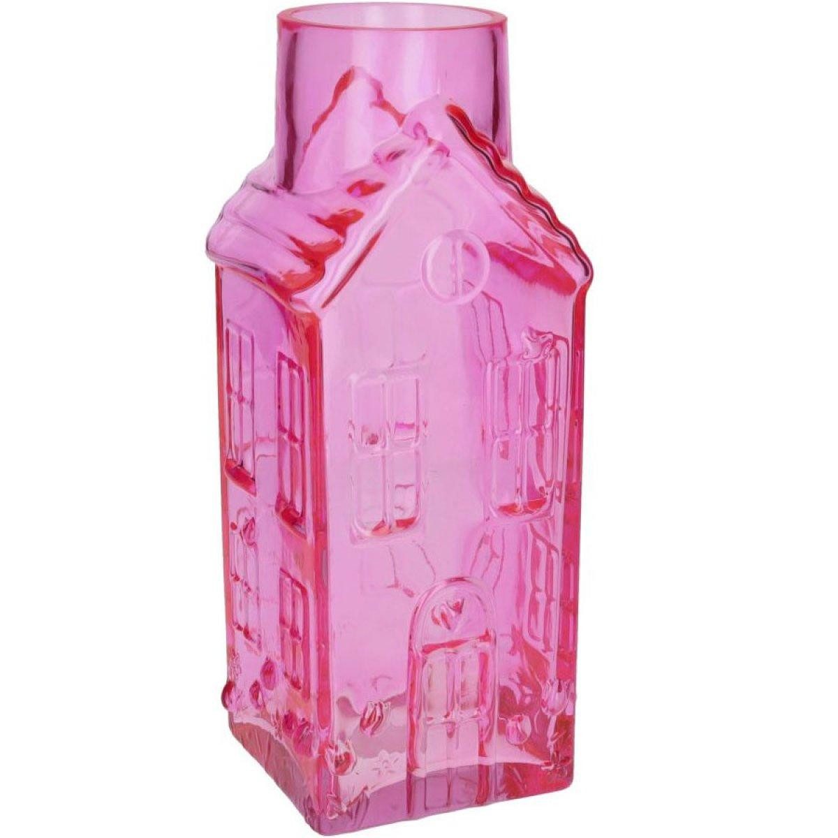 Giftcompany Dekovase Vase Haus Jacquard Pink (30cm)
