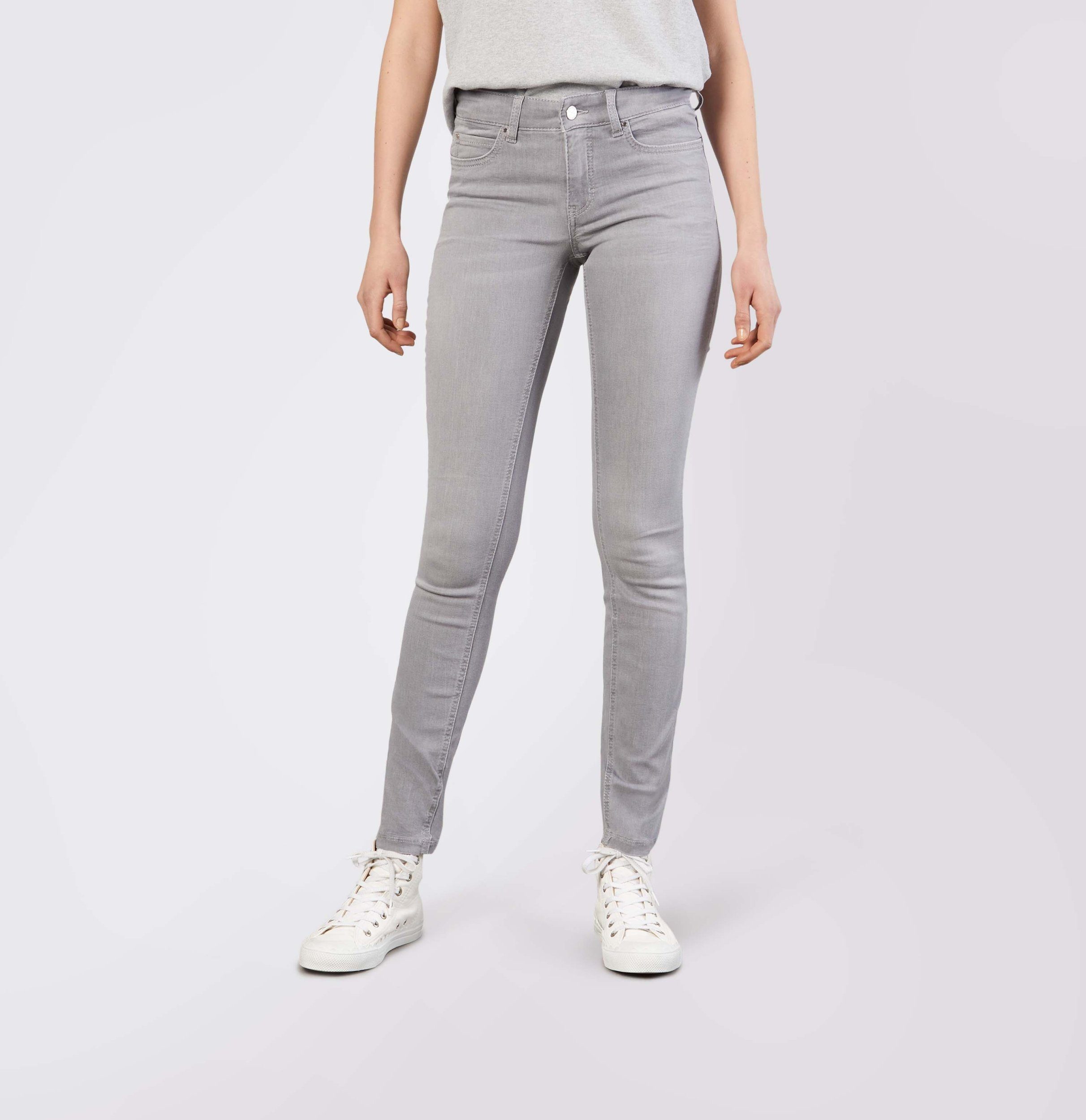 5-Pocket-Jeans MAC JEANS - DREAM SKINNY, Dream denim Grau