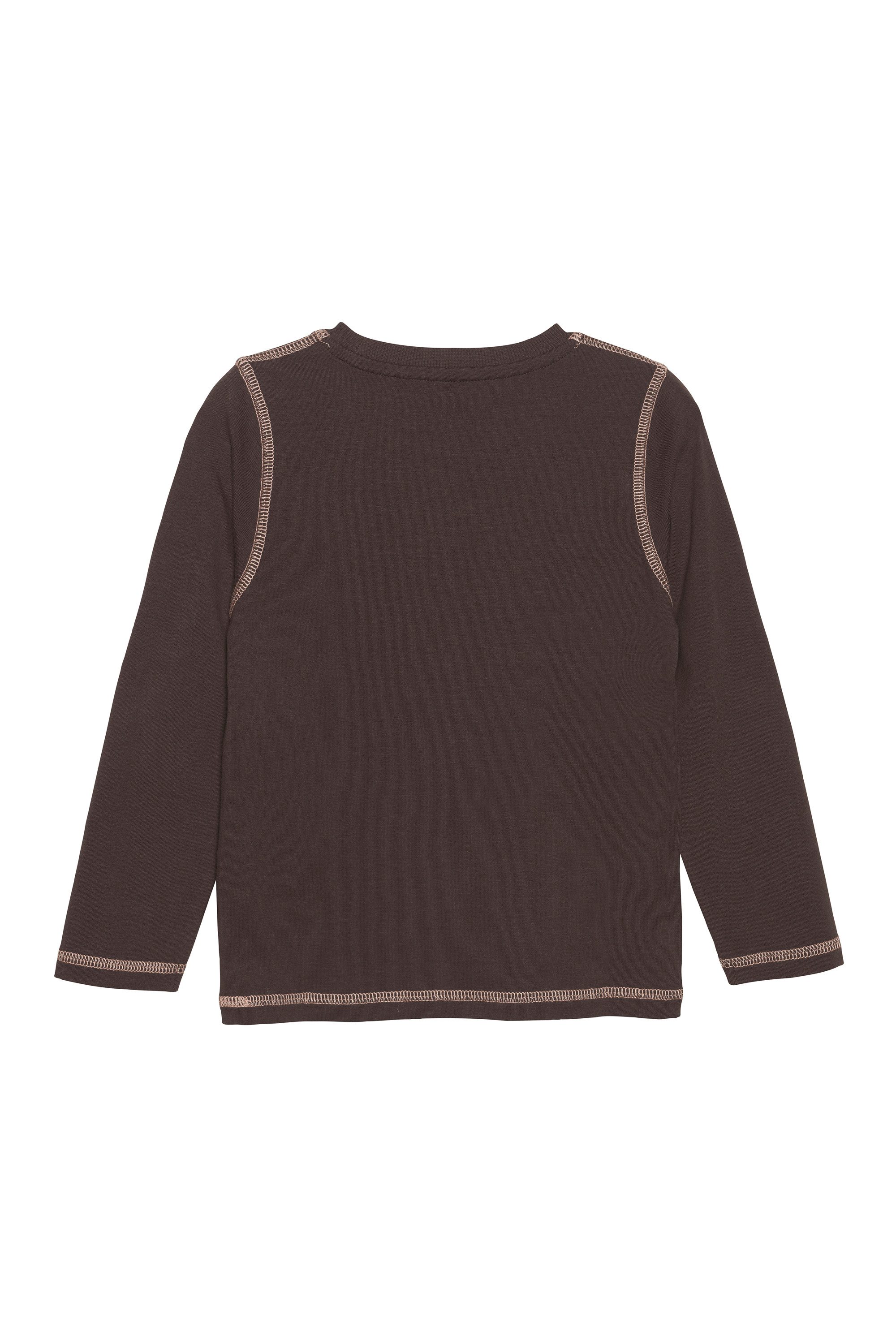 EN FANT Langarmshirt ENTshirt Langarmshirt mit Kontrastnähten