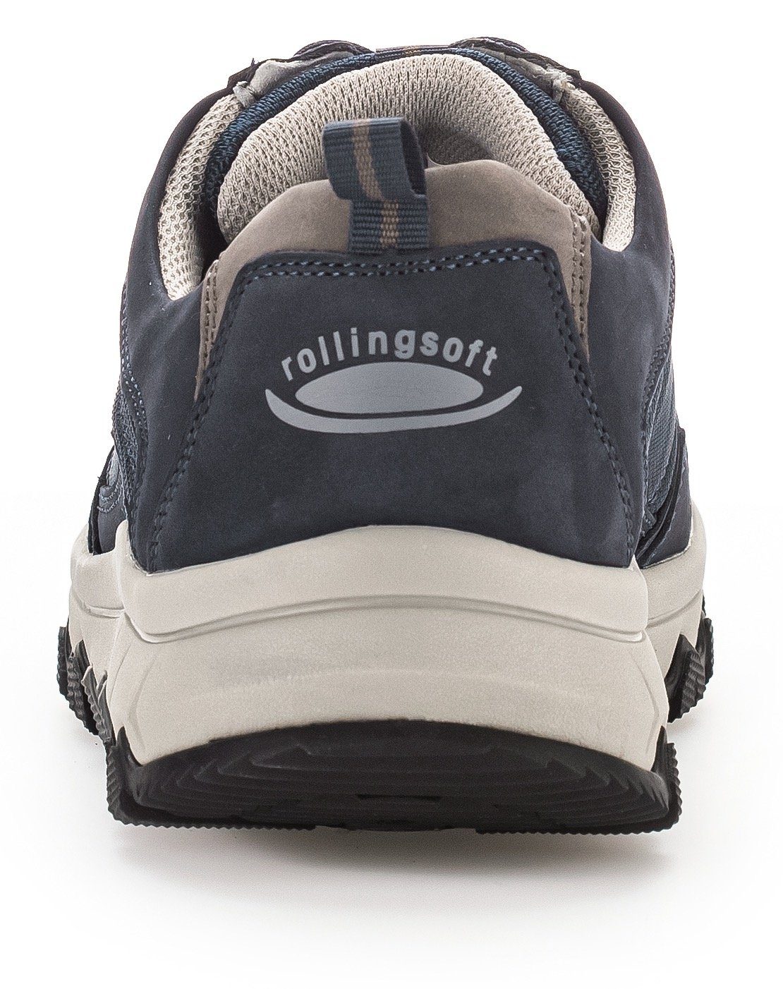 rollingsoft Sneaker, Freizeitschuh, Halbschuh, Schnürschuh mit Anziehlasche, Weite G