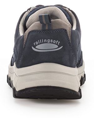 Gabor Rollingsoft Sneaker mit Anziehlasche, Weite G, Freizeitschuh, Halbschuh, Schnürschuh