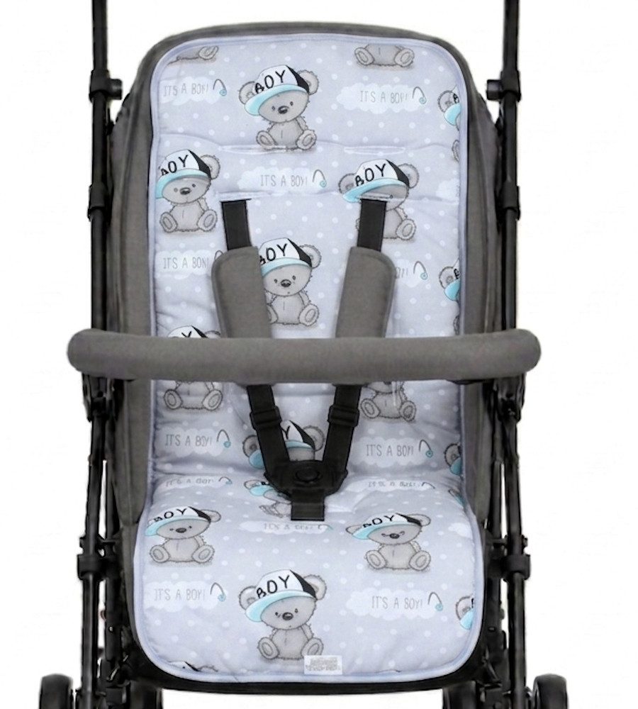 Primawela Kinderwagenaufsatz Auflage für Kinderwagen Einlage Kinderwagenauflage Buggy Sitzeinlage