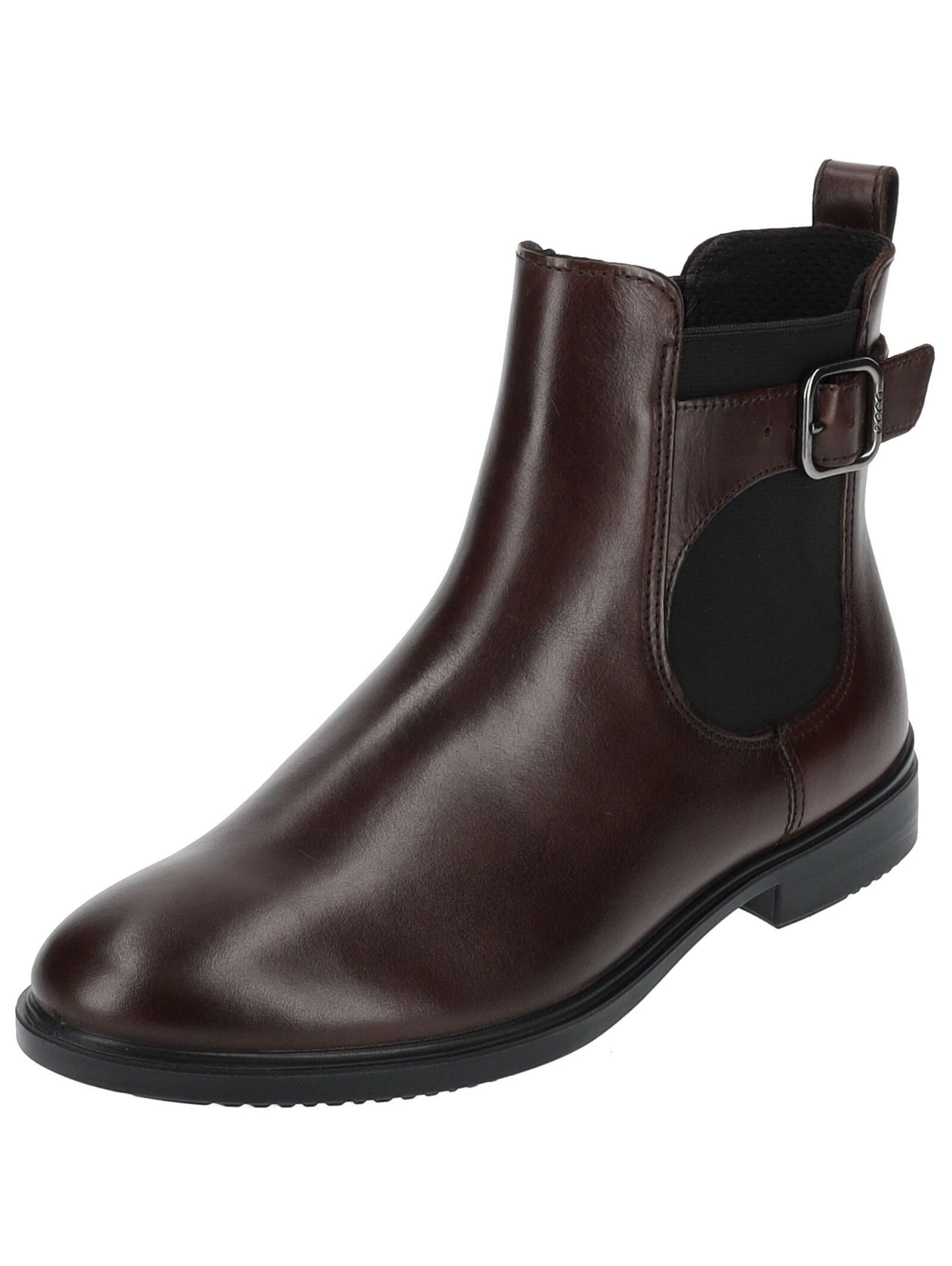 Stiefelette Leder/Textil . Stiefelette