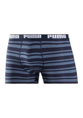 PUMA Boxer (Packung, 2-St) Streifen und Uni