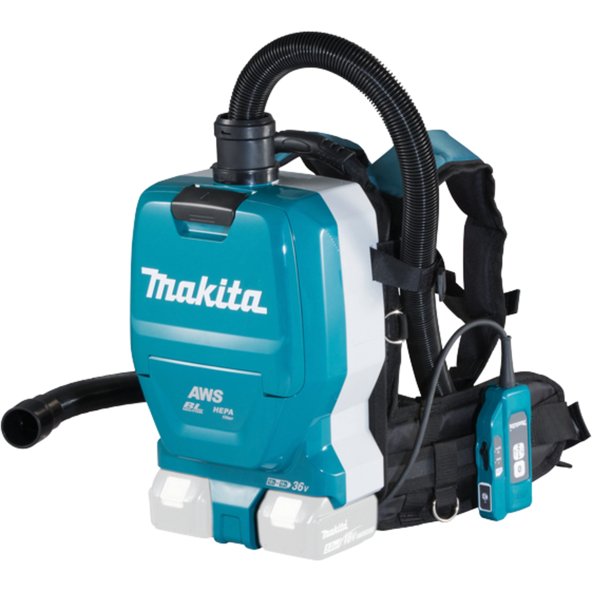 Makita Bodenstaubsauger Makita DVC265ZXU, Bodenstaubsauger, (ohne Akku und Ladegerät), Mit Filterbeutel