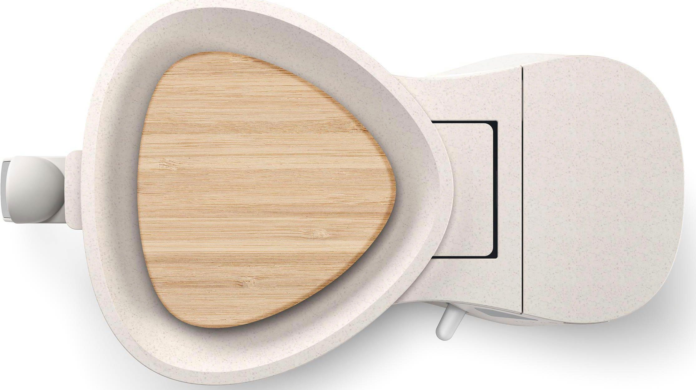 Philips Filterkaffeemaschine HD5120/00 Eco Conscious Collection, 1,2l Kaffeekanne, Papierfilter 1x4, aus biobasiertem Kunststoff, Seidenweiß matt