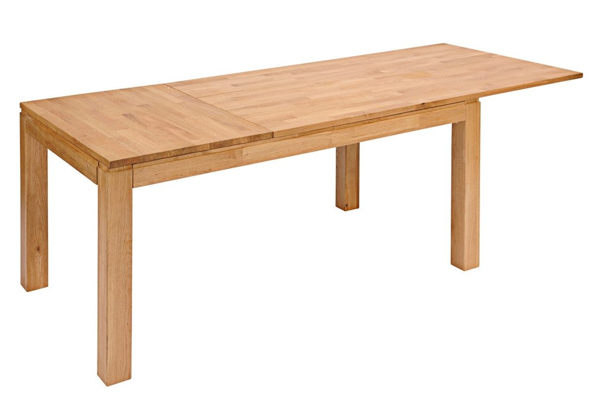 Main Möbel Esstisch Ausziehtisch 180(240)x90cm 'Freiburg' Wildeiche massiv geölt