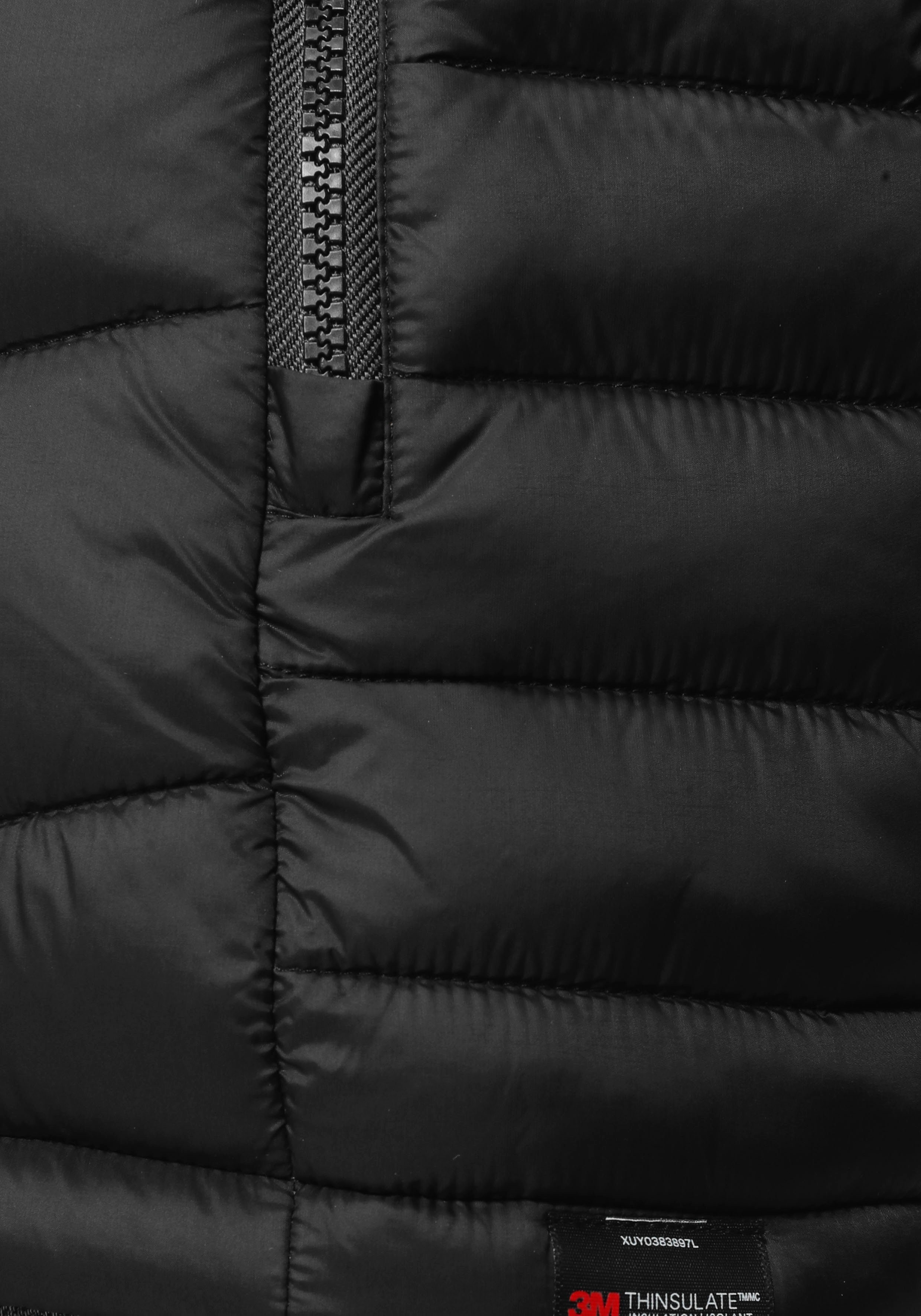 Steppjacke schwarz Polarino