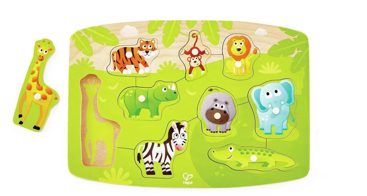Puzzle Dschungelpuzzle / 10 Teile