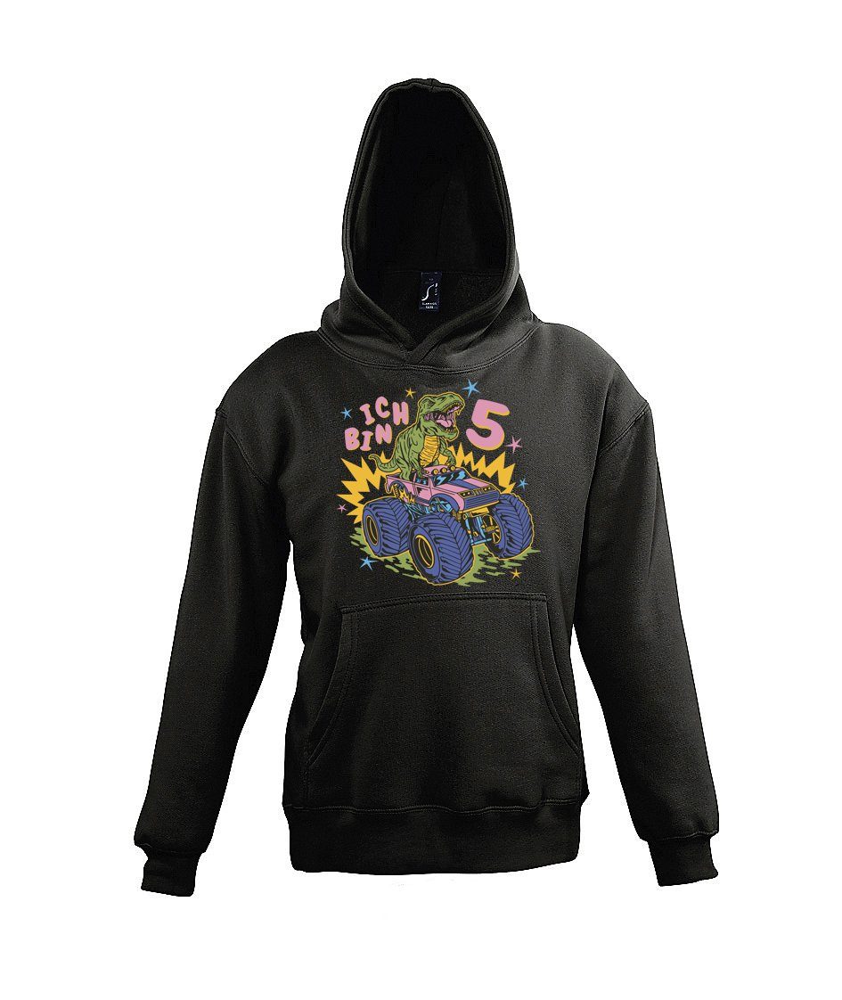 Youth Designz Kapuzenpullover Ich bin 5 Jahre Alt Kinder Hoodie Pullover im Geburtstag-Look