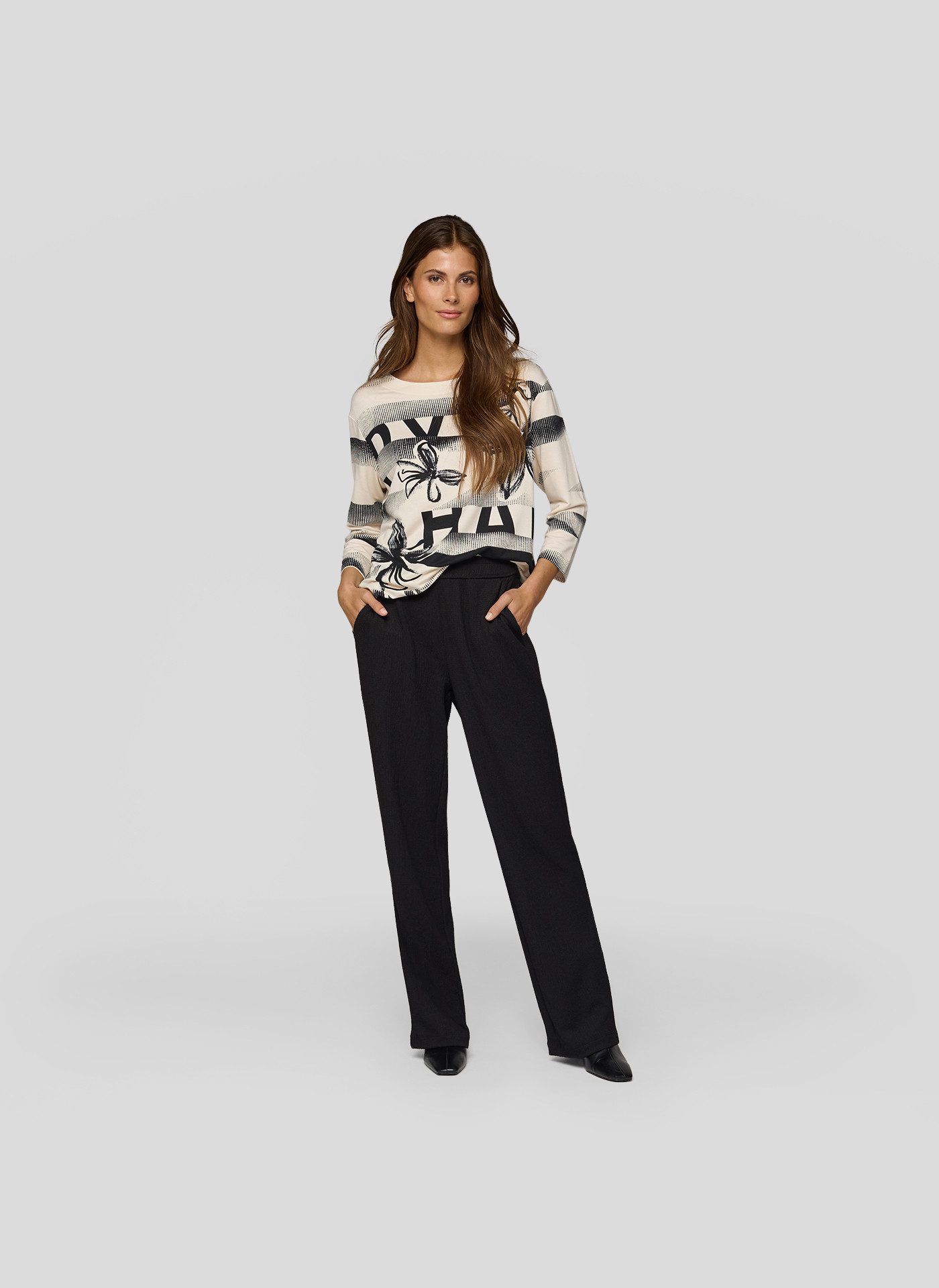 Rabe 3/4-Arm-Shirt mit All-Over Print