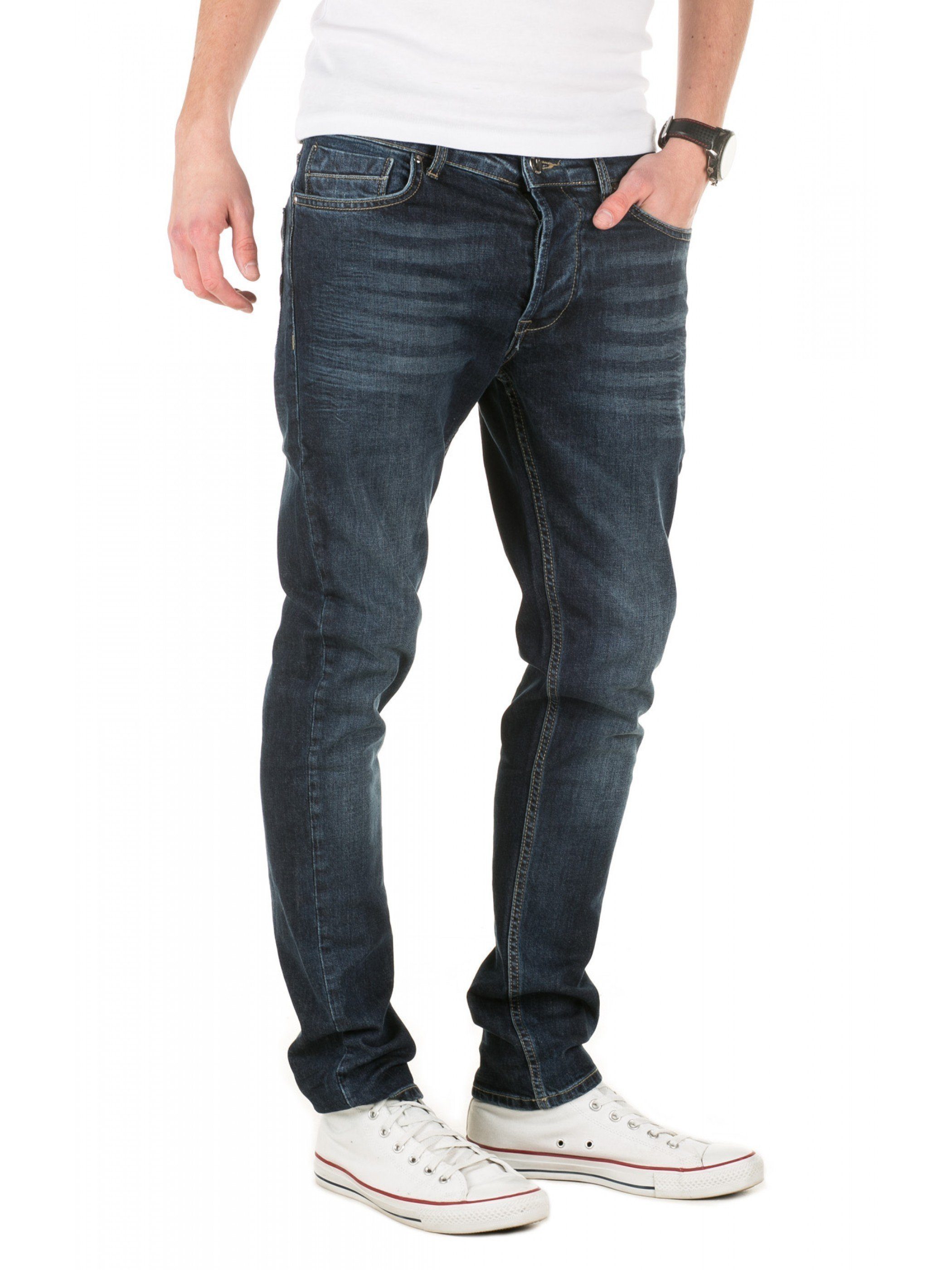 Yazubi (1-tlg) Jeans 5-Pocket-Style Slim-fit-Jeans Akai