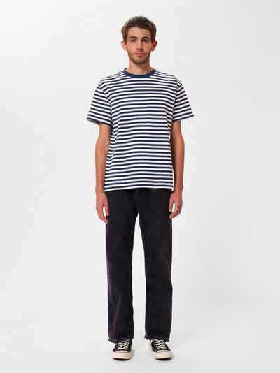 Nudie Jeans T-Shirt Leif Breton Stripe T-shirt
