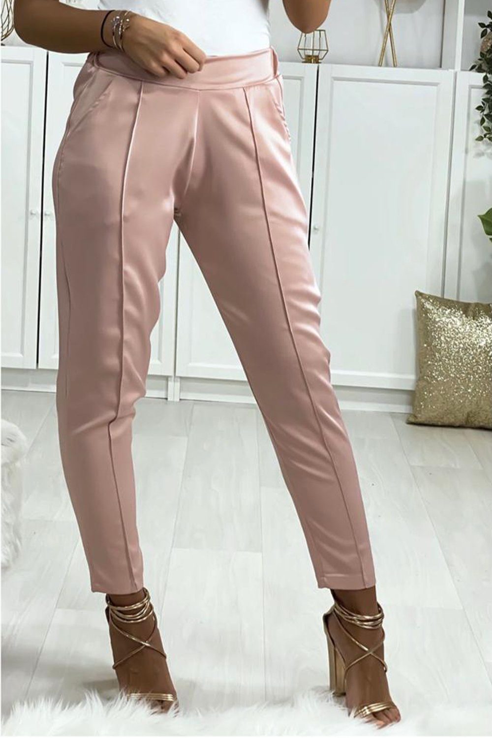 Egomaxx Stoffhose Poptrash Pants lockere Silk günstig online kaufen