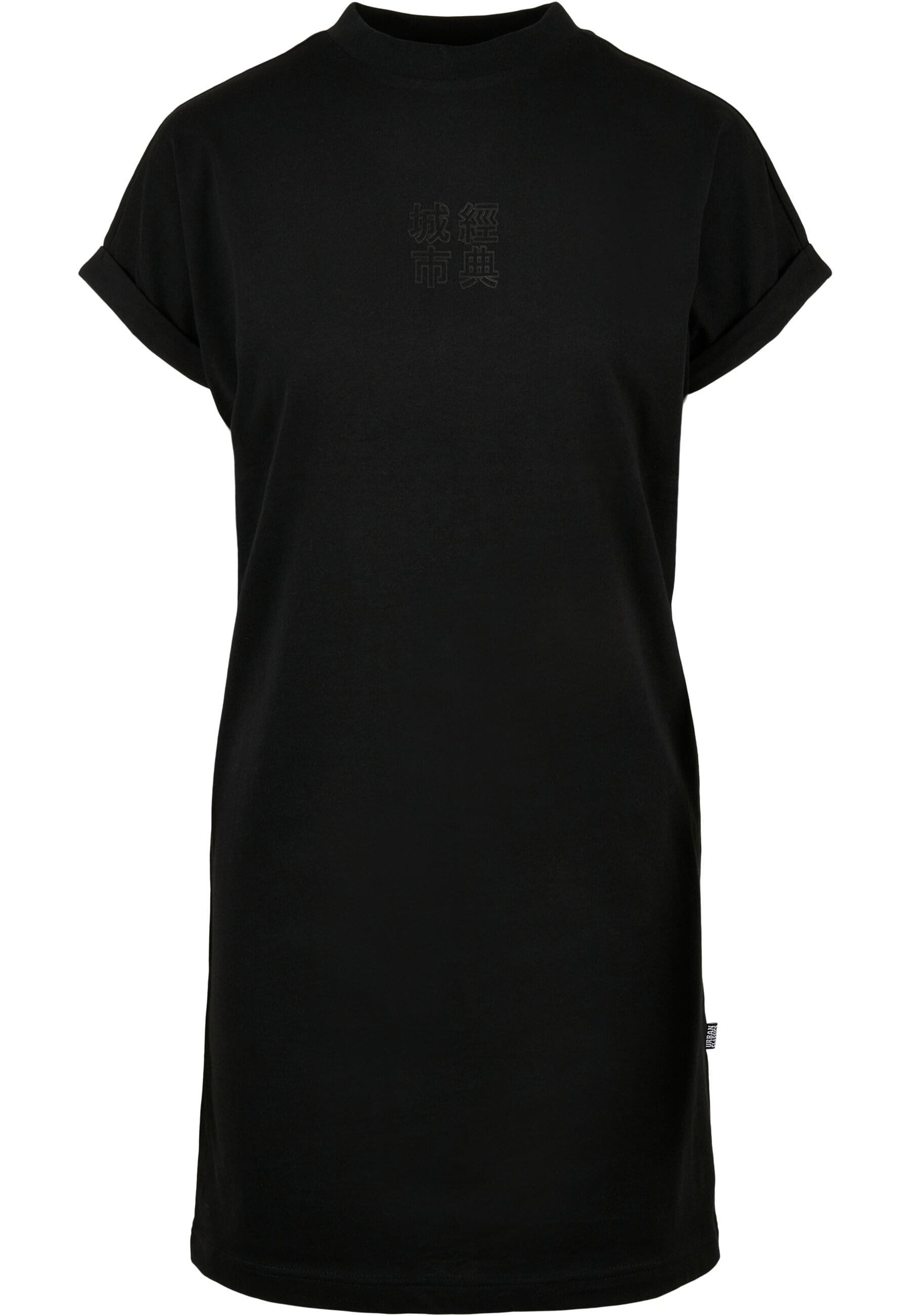 URBAN CLASSICS Shirtkleid Urban Classics Damen Ladies Cut On Sleeve Printed günstig online kaufen