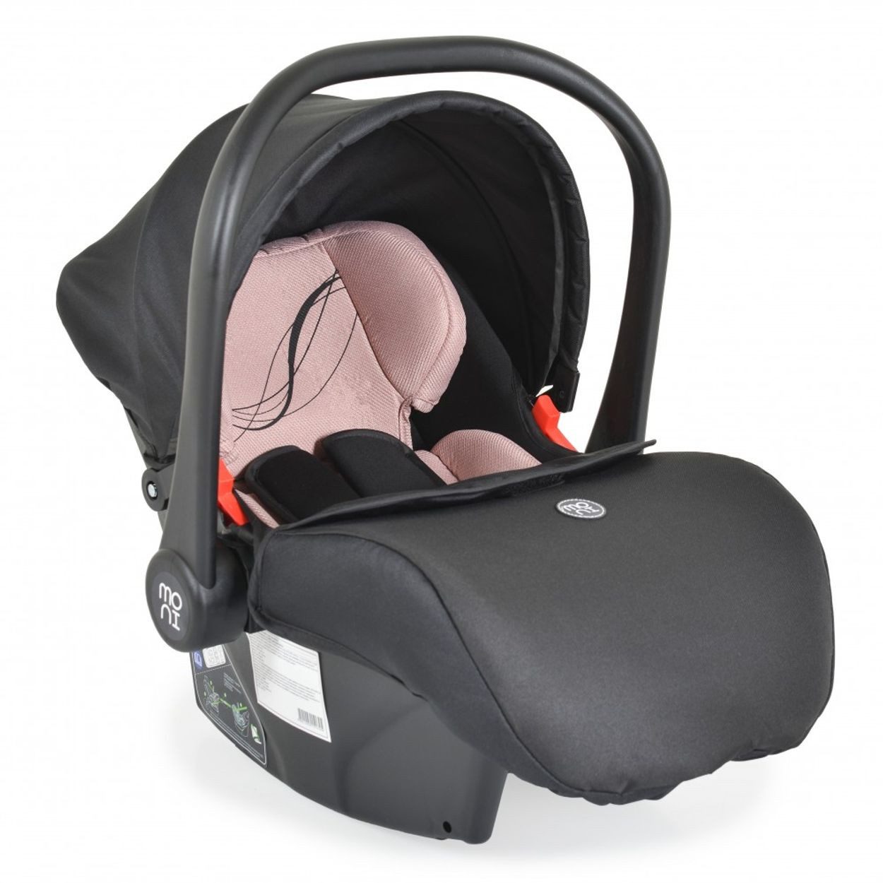Moni Babyschale Babyschale Multi Set, ab: 0, bis: 0.5, mit Isofixbasis Royal, i-Size (40 - 87cm) Gruppe 0+
