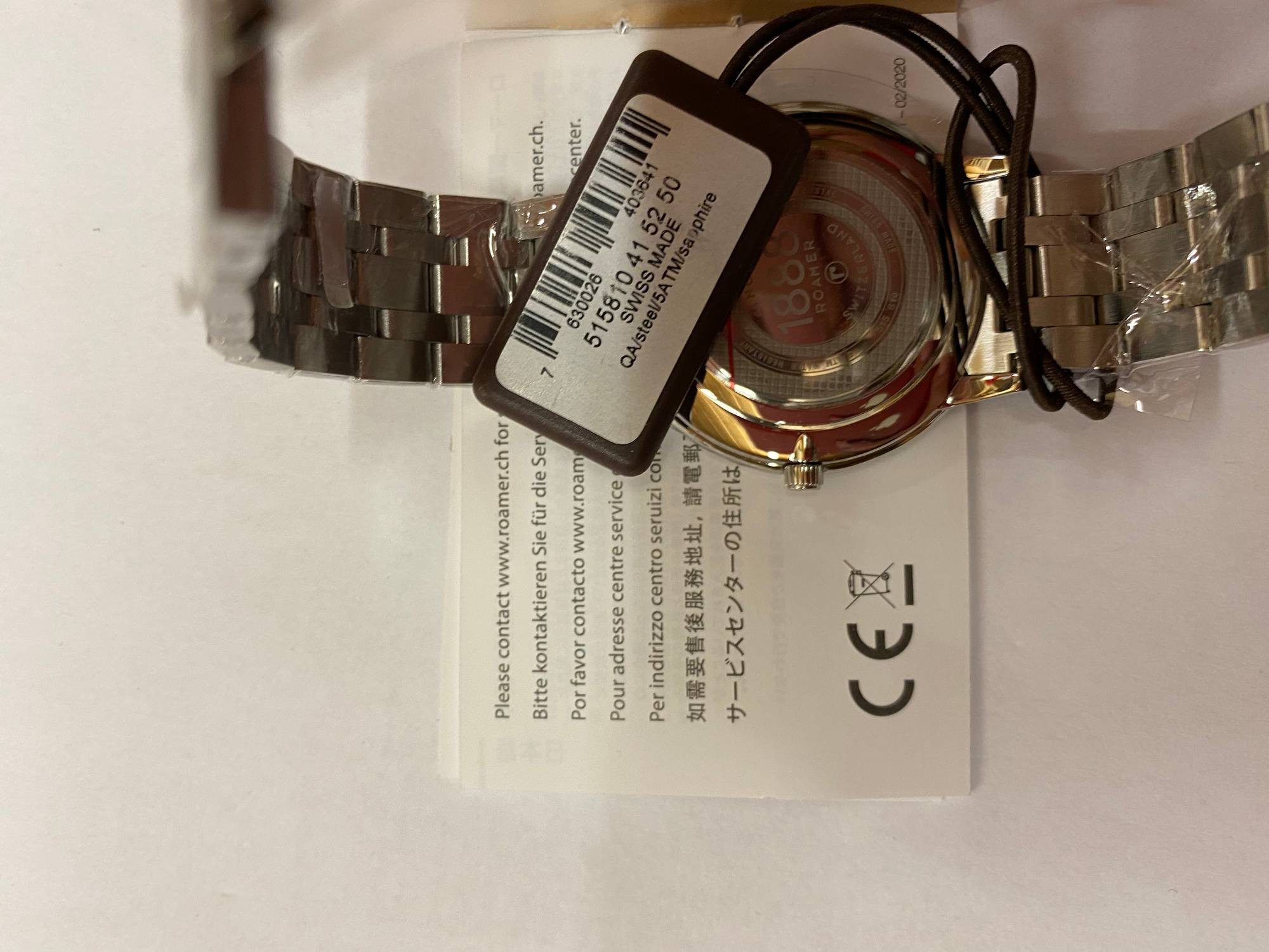 Roamer Schweizer Uhr Superslender Gents