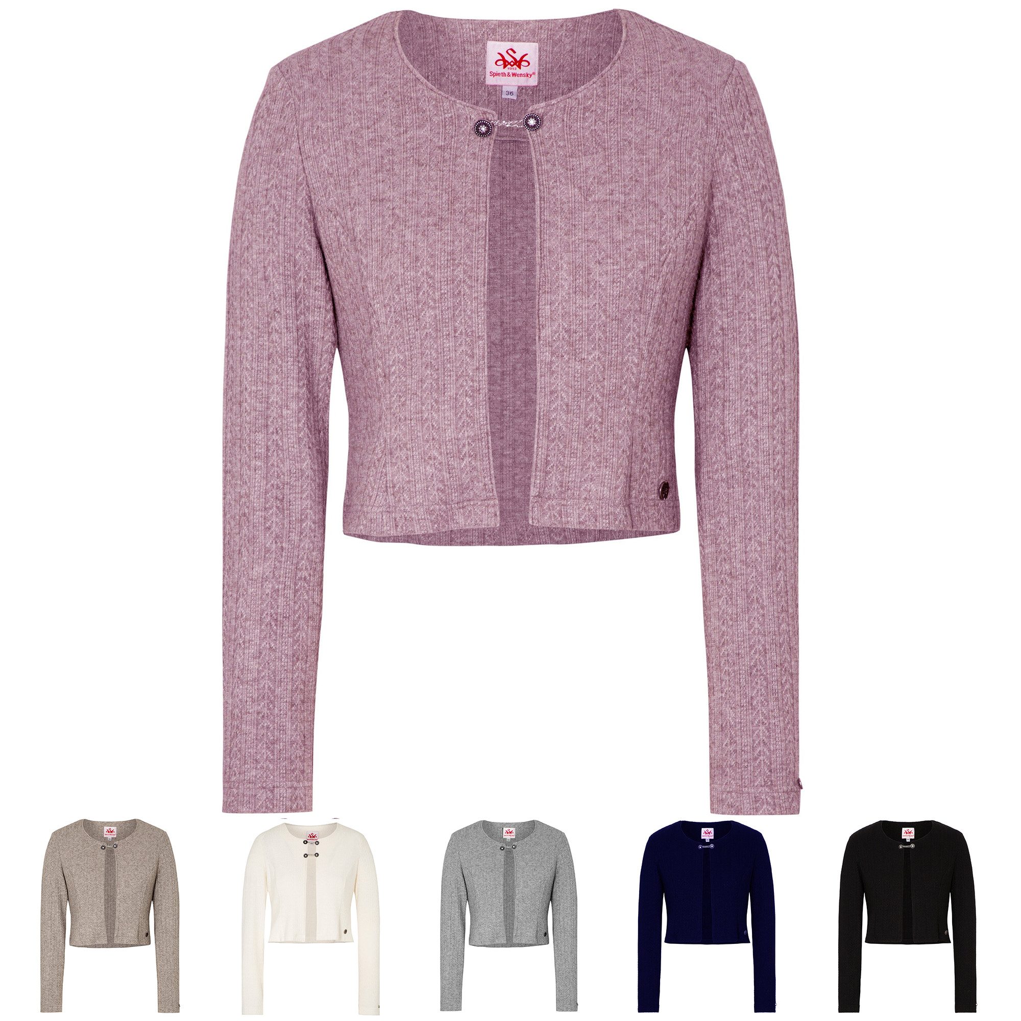 Spieth & Wensky Trachtenstrickjacke Emana-Strickjacke Emana Damen Strickjac günstig online kaufen