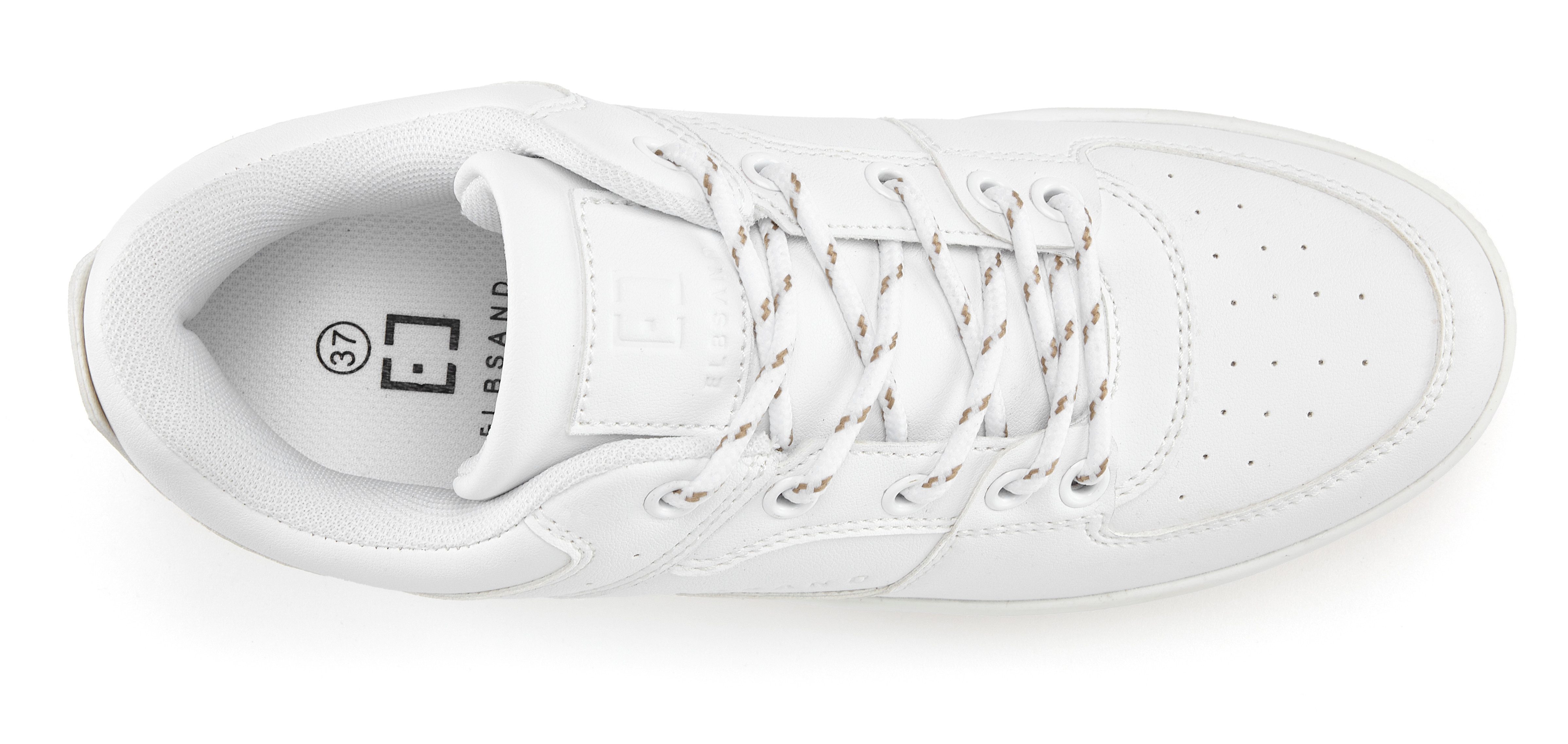 Elbsand Schnürschuh, Freizeitschuh, Halbschuh, Schnürhalbschuh, Turnschuh Sneaker mit modischer Plateausohle