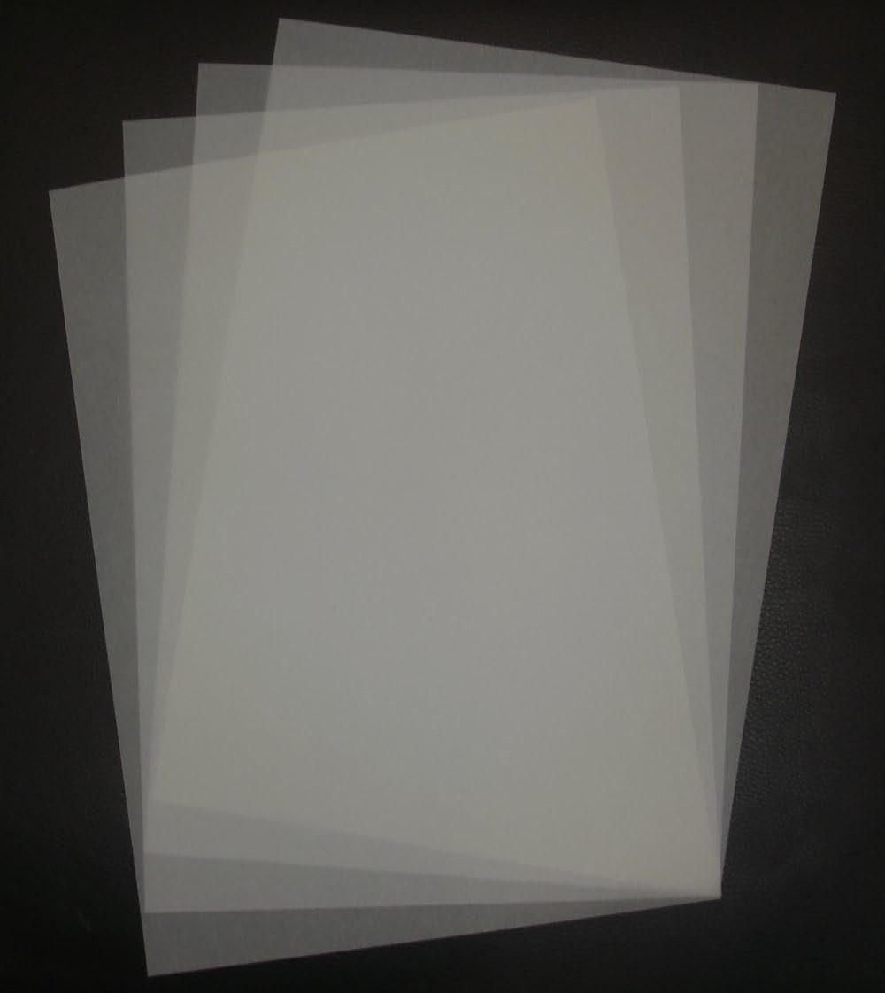 LYSCO Канцелярские товары Feinstpapier Transparentpapier Gmund Weiß 100 g/m² (FPA-126), exzellente Durchsicht, sehr gute Qualität