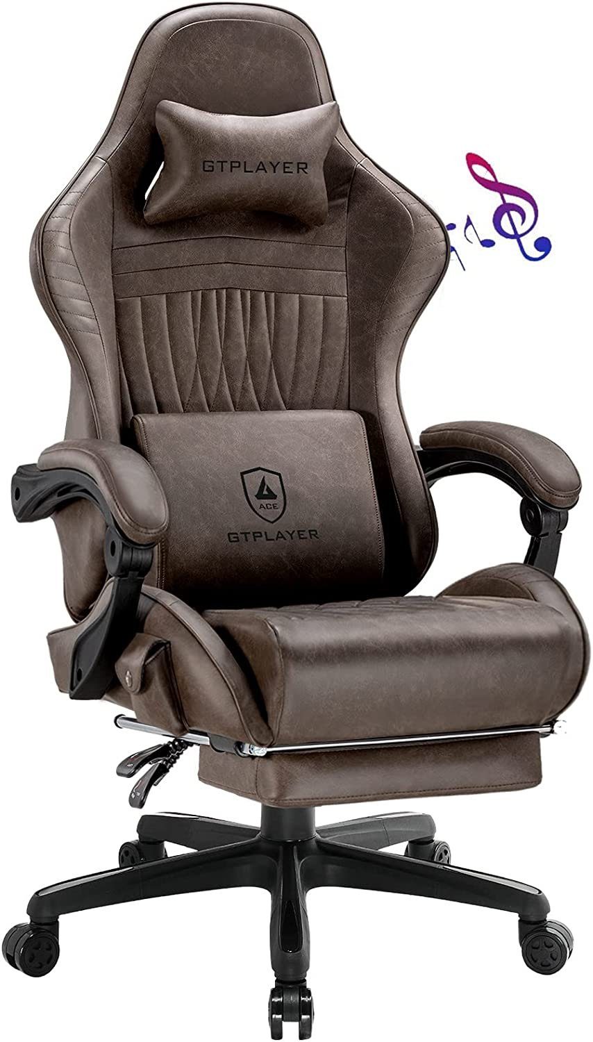GTPLAYER Gaming-Stuhl ergonomischer Bürostuhl mit HIFI günstig online kaufen