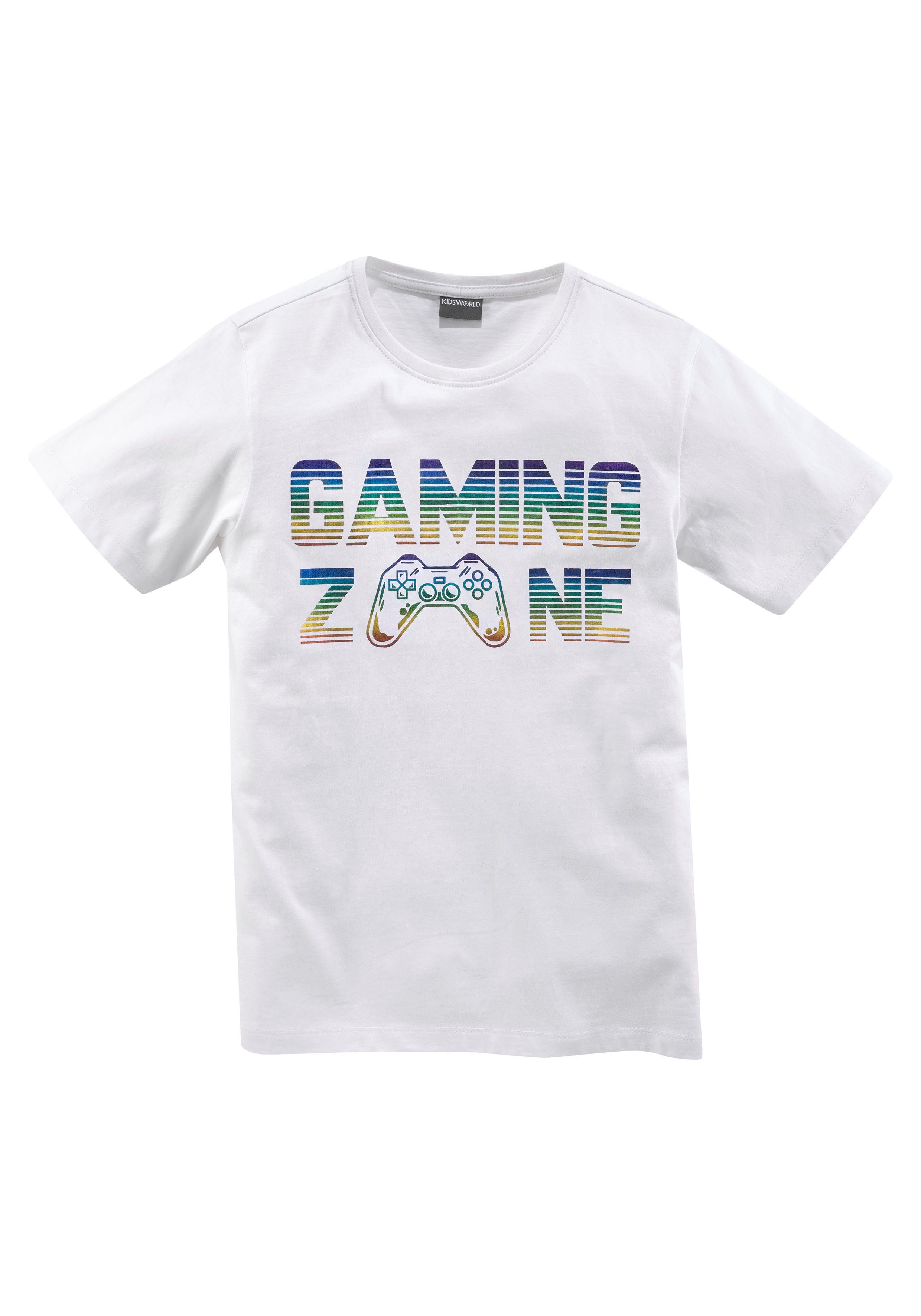 KIDSWORLD T-Shirt GAMING Spruch ZONE