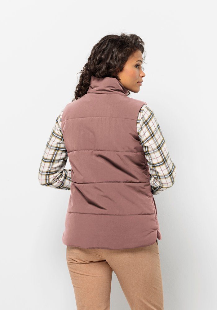 VEST Funktionsweste Jack afterglow W Wolfskin FROST WHITE