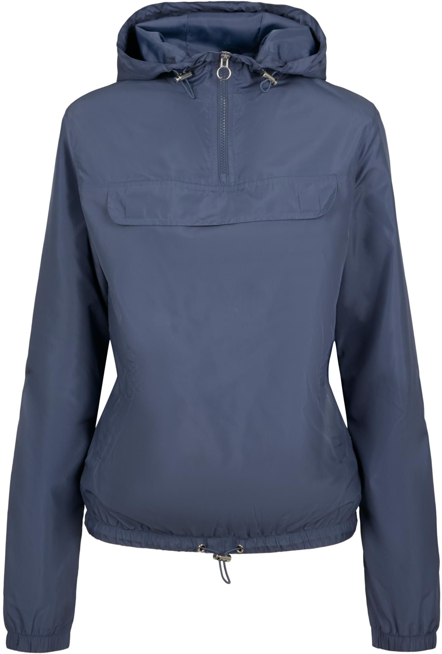URBAN CLASSICS Outdoorjacke Ladies Basic Pull Over Jacket Überziehjacke Damen