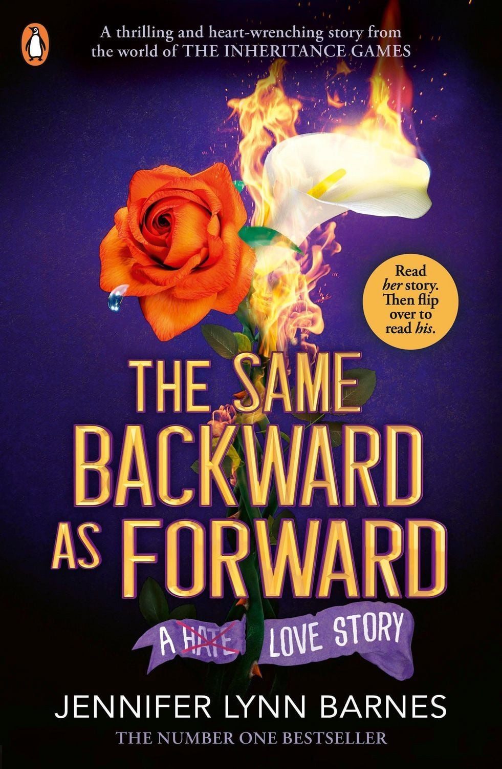 The Same Backward as Forward The Inheritance Games / Jennifer Lynn Barnes, X