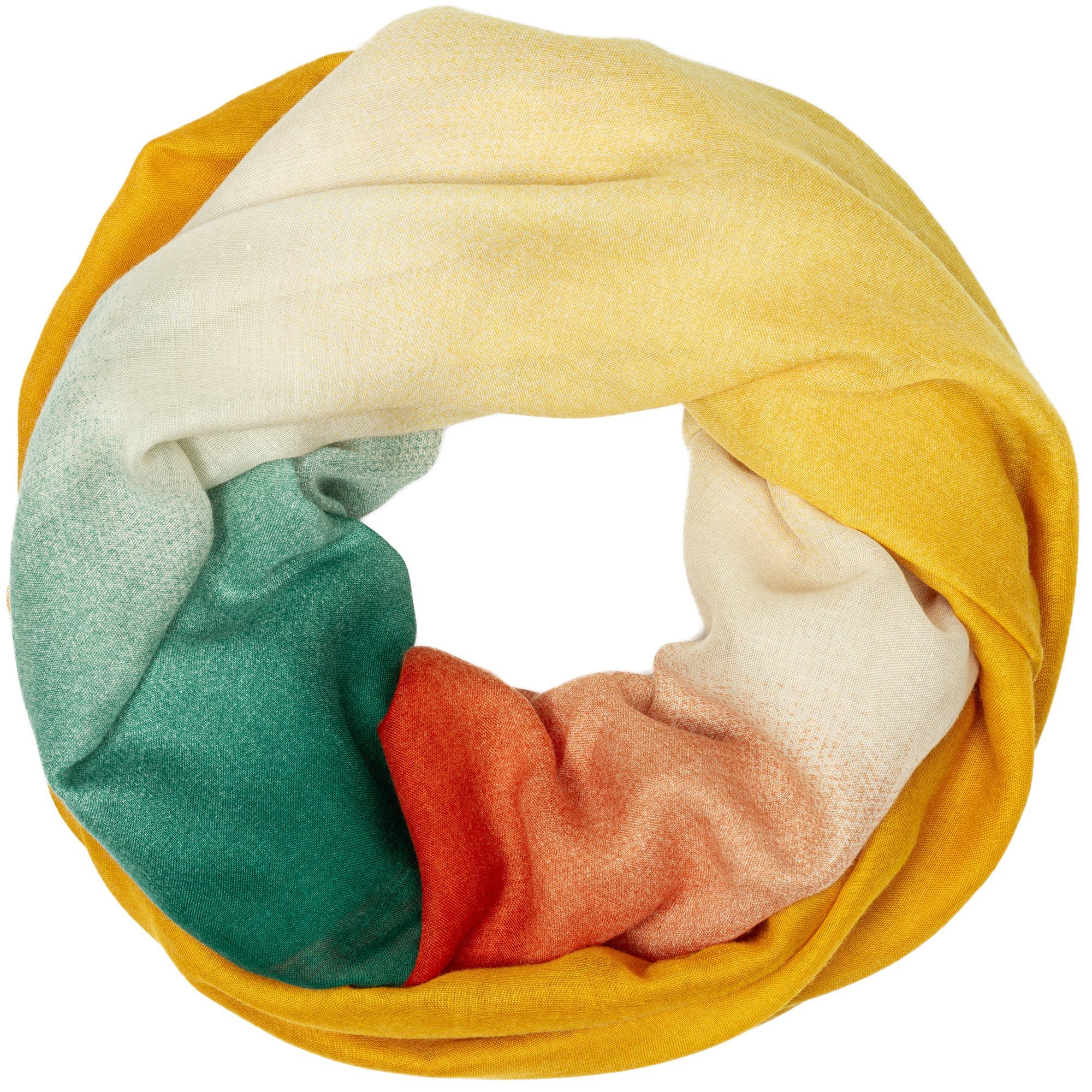 Caspar Loop SC508 Damen Loop Schal mit Farbverlauf günstig online kaufen