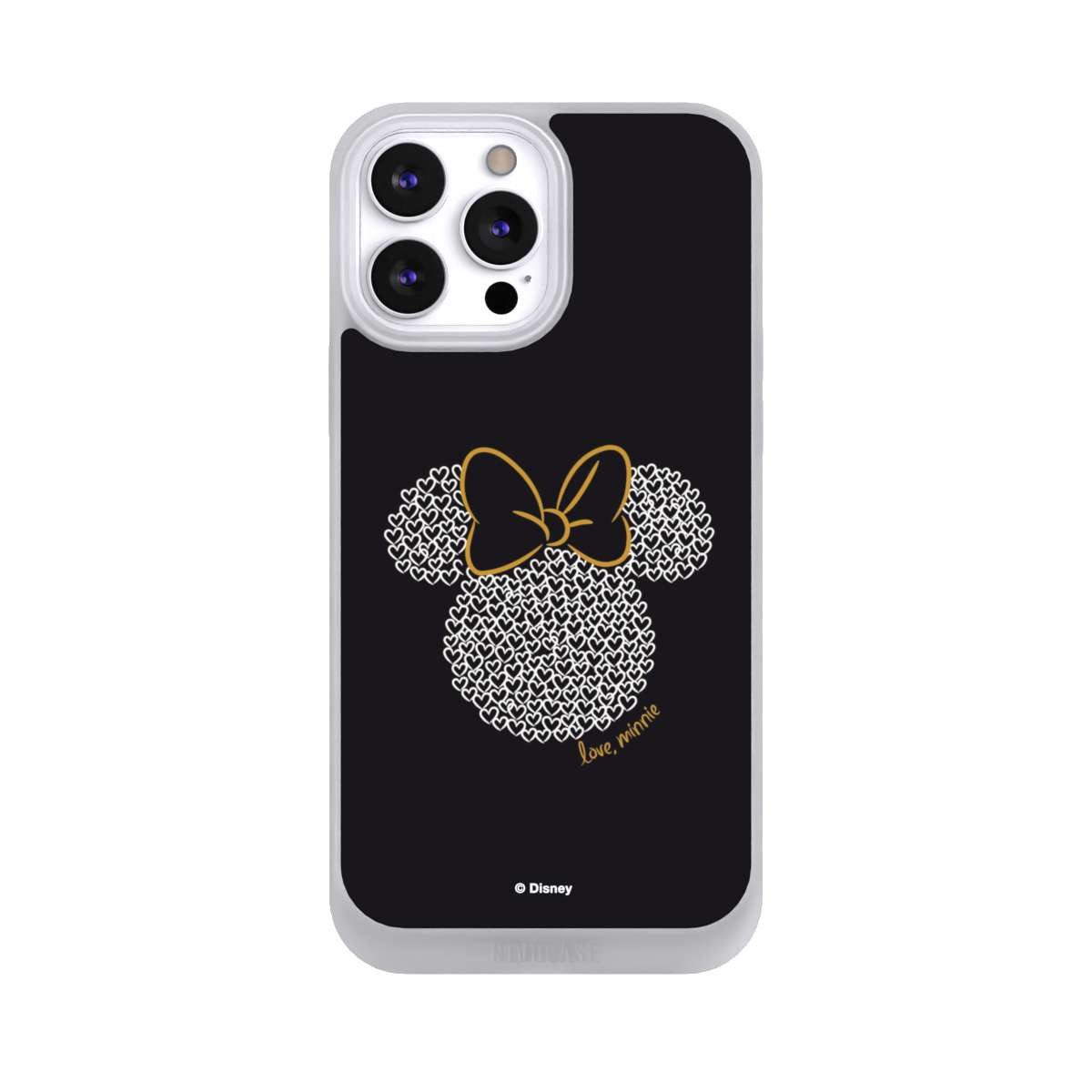 NIVOCASE Handyhülle Minnie Mouse Disney Muster Minnie Black and White, Apple iPhone 13 Pro Max Handyhülle Hülle NIVOpure Case Frozen