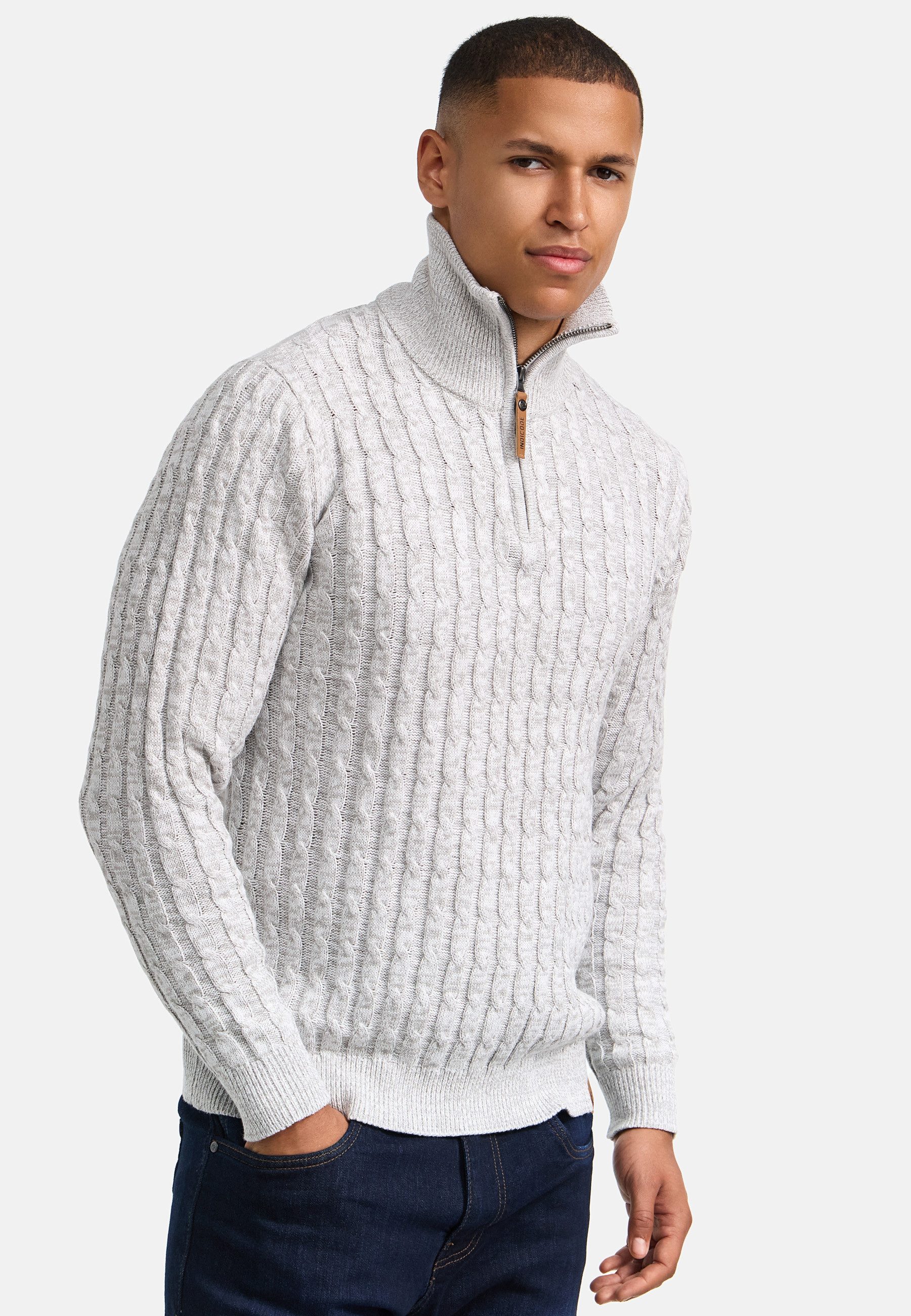 Indicode Strickpullover Herren INHector Pullover Herrenpullover günstig online kaufen