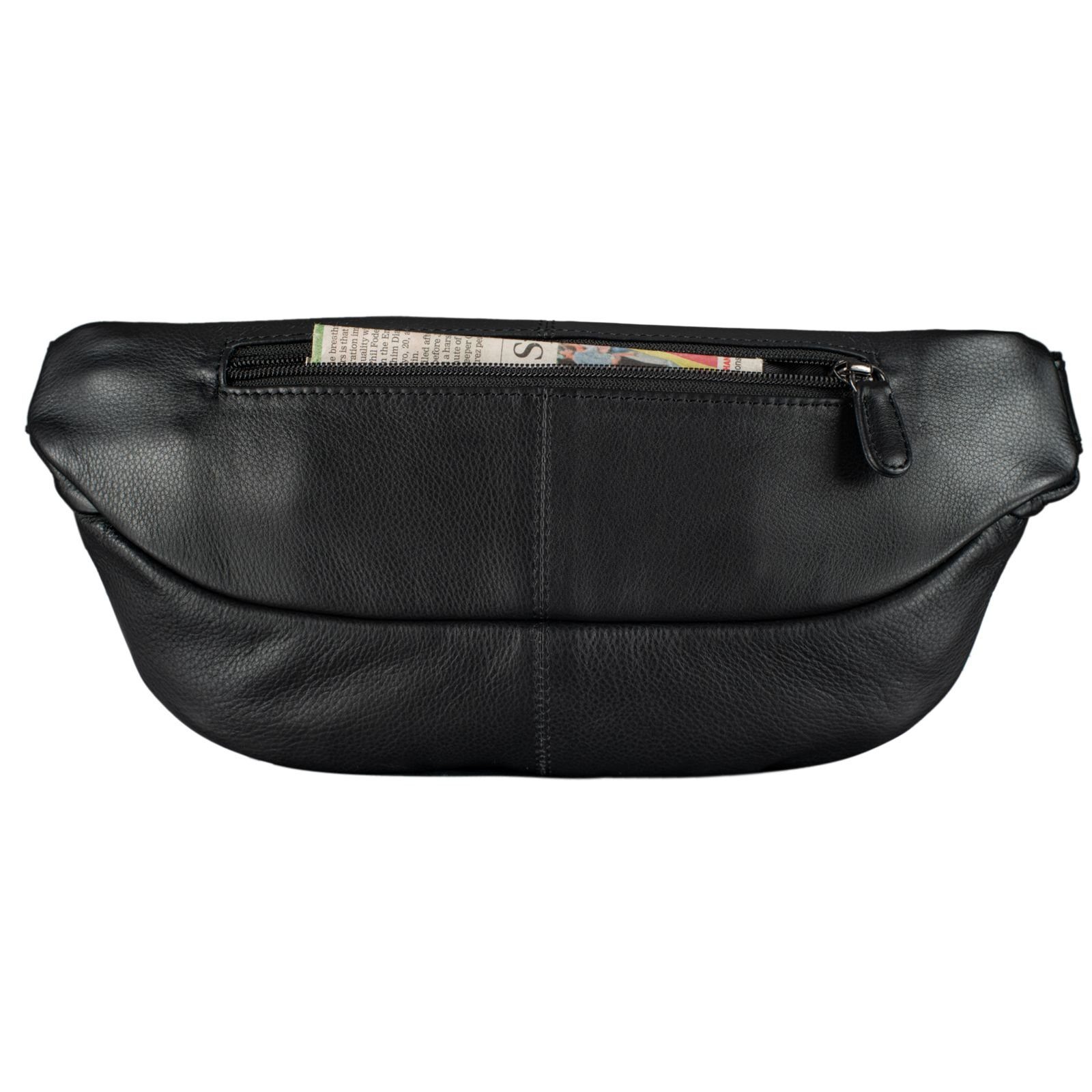 STILORD Bauchtasche "Bryce" Bauchtasche Leder Gürteltasche Vintage – Bild 5 von 5
