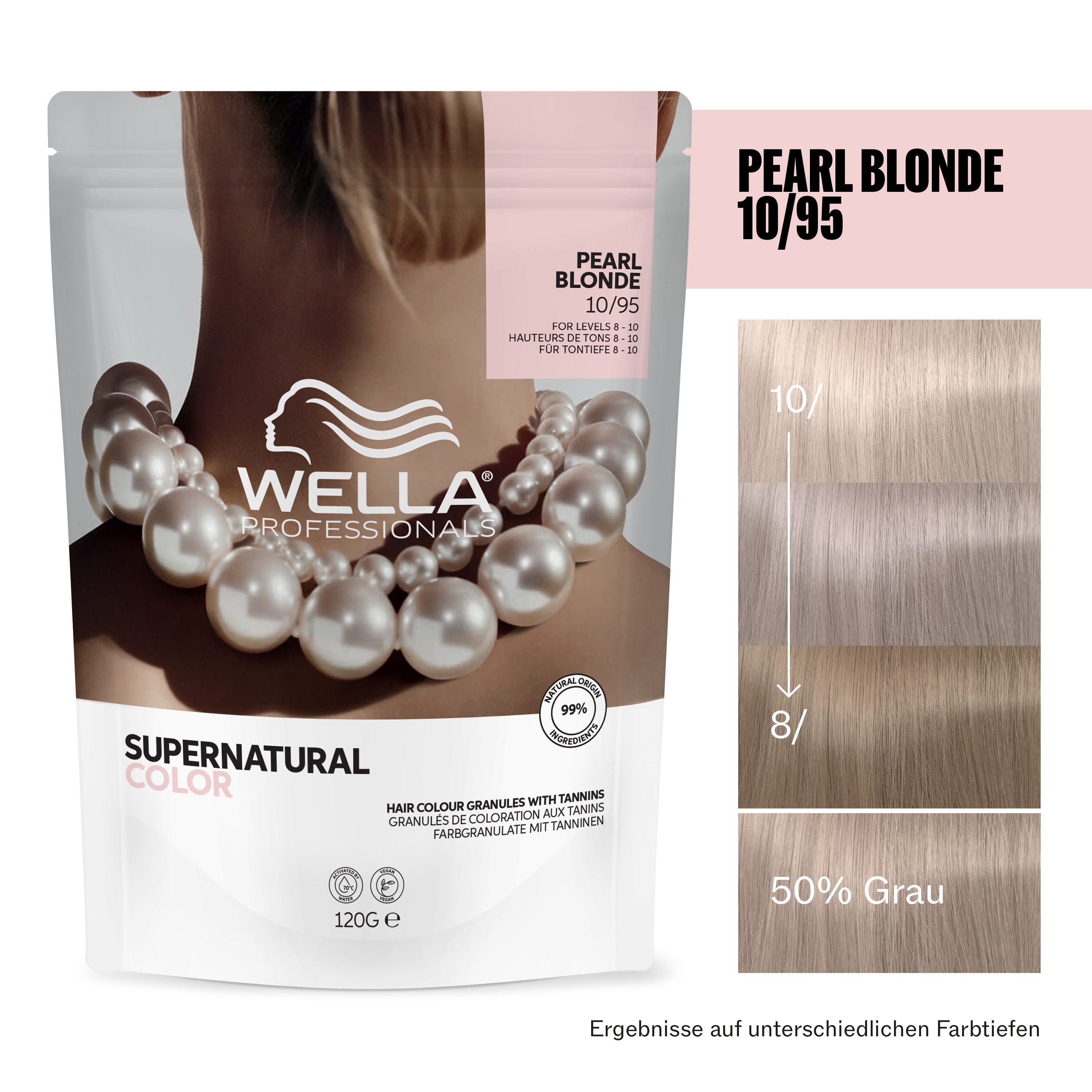 Wella Professionals Haarfarbe Supernatural Color - natürliche Haarfarbe zum Anmischen, 91% - 100% Inhaltsstoffe natürlichen Ursprungs