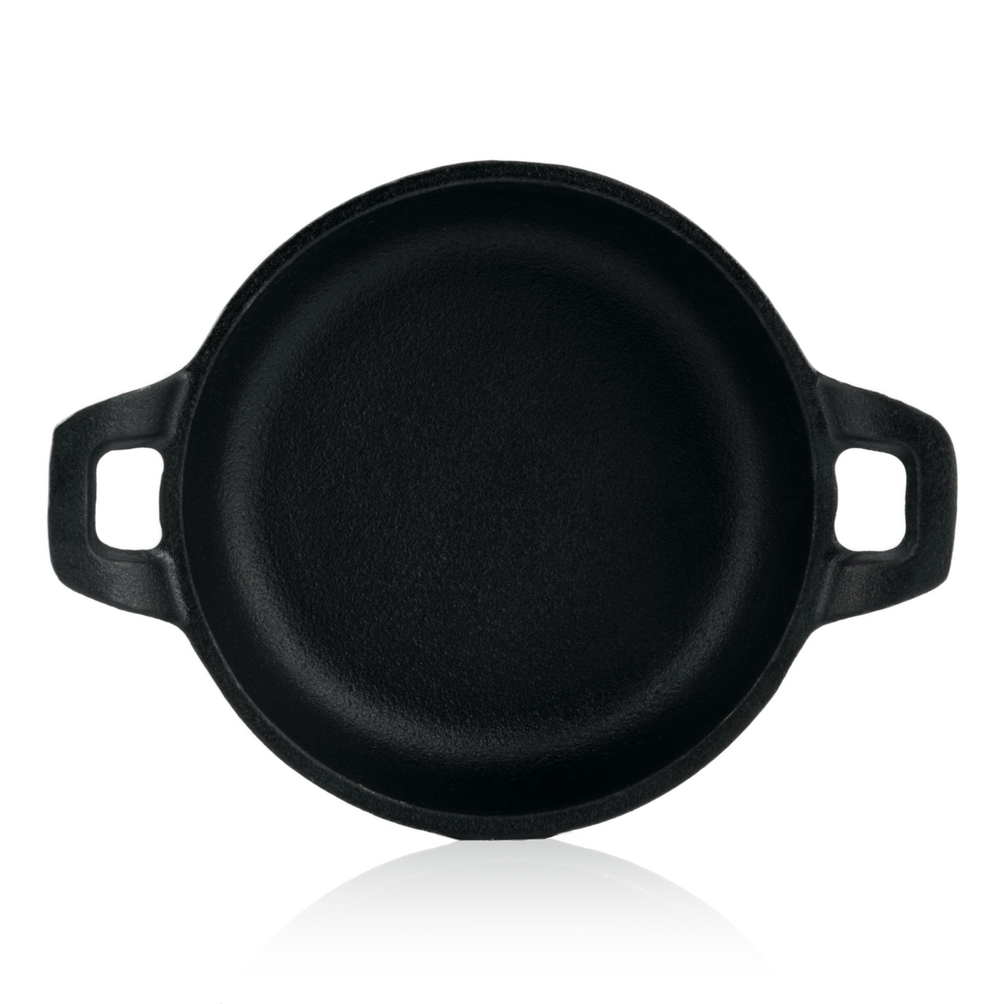 BBQ-Toro Grillpfanne Gusseisen Grillpfännchen (6-er Set), Ø 13 cm, Bereits eingebrannt, Gusseisen