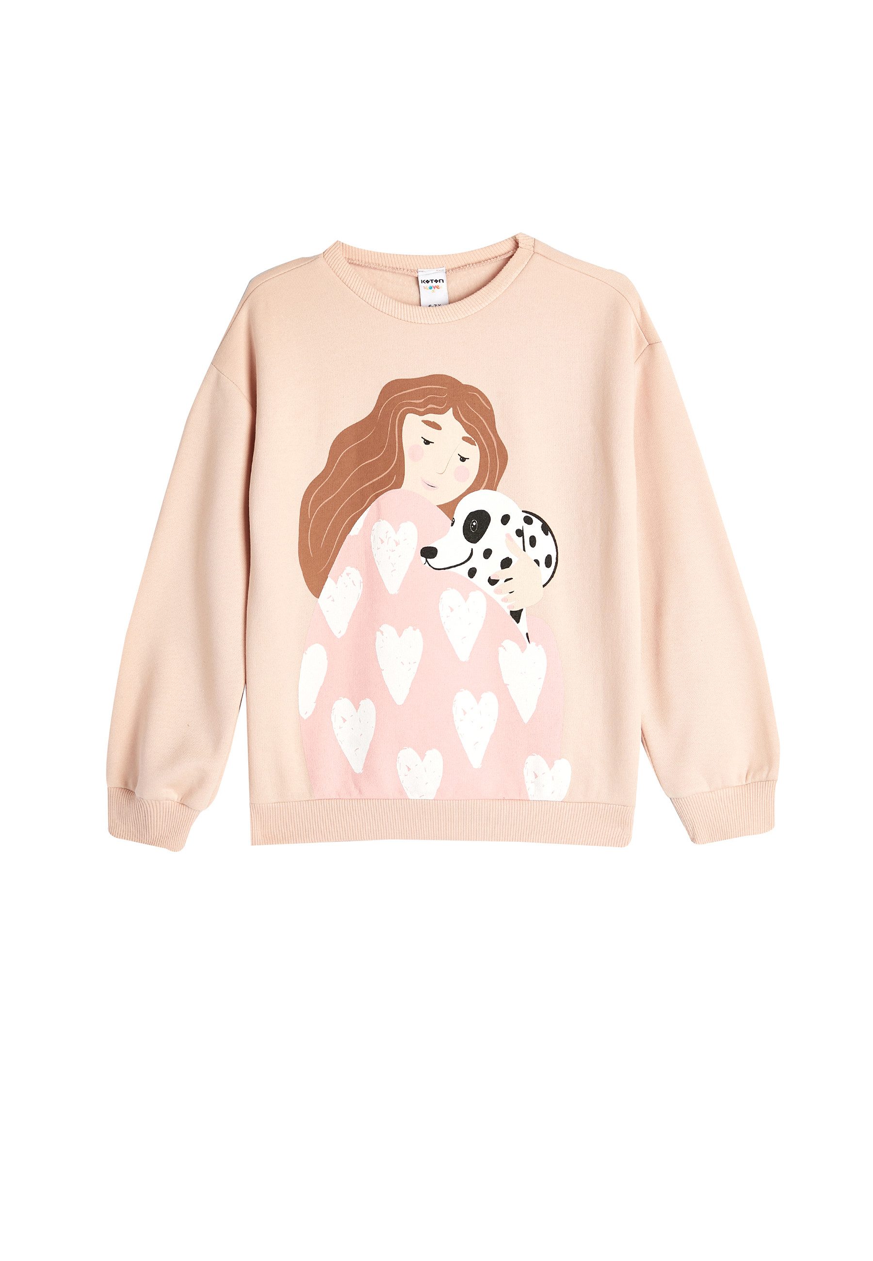 Koton Sweatshirt Rundhalsausschnitt Mit Aufdruck