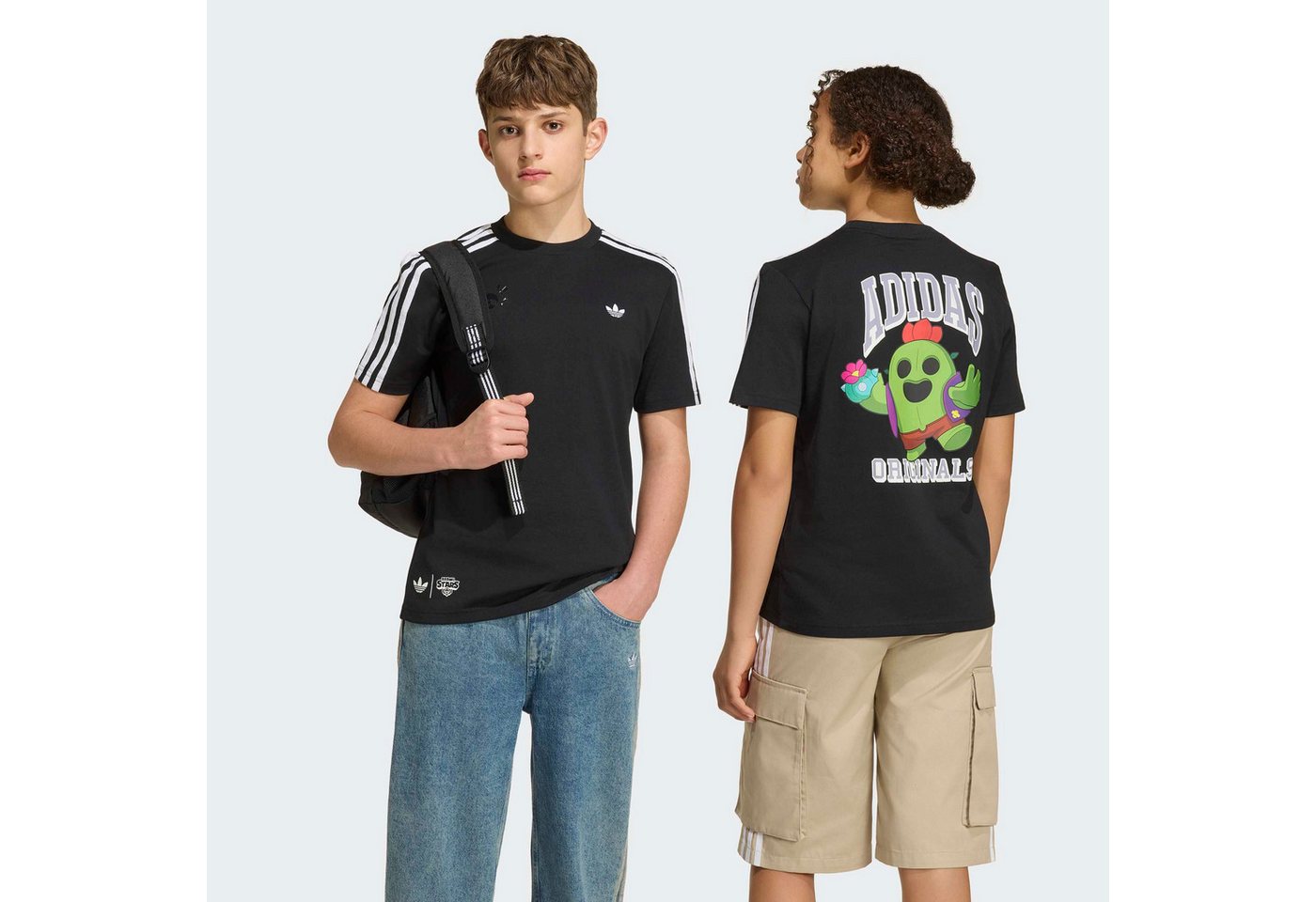 adidas Originals T-Shirt GRAFIK, LOCKER GESCHNITTEN für Kinder, mit Grafikprint, ohne Verschluss, aus Baumwolle