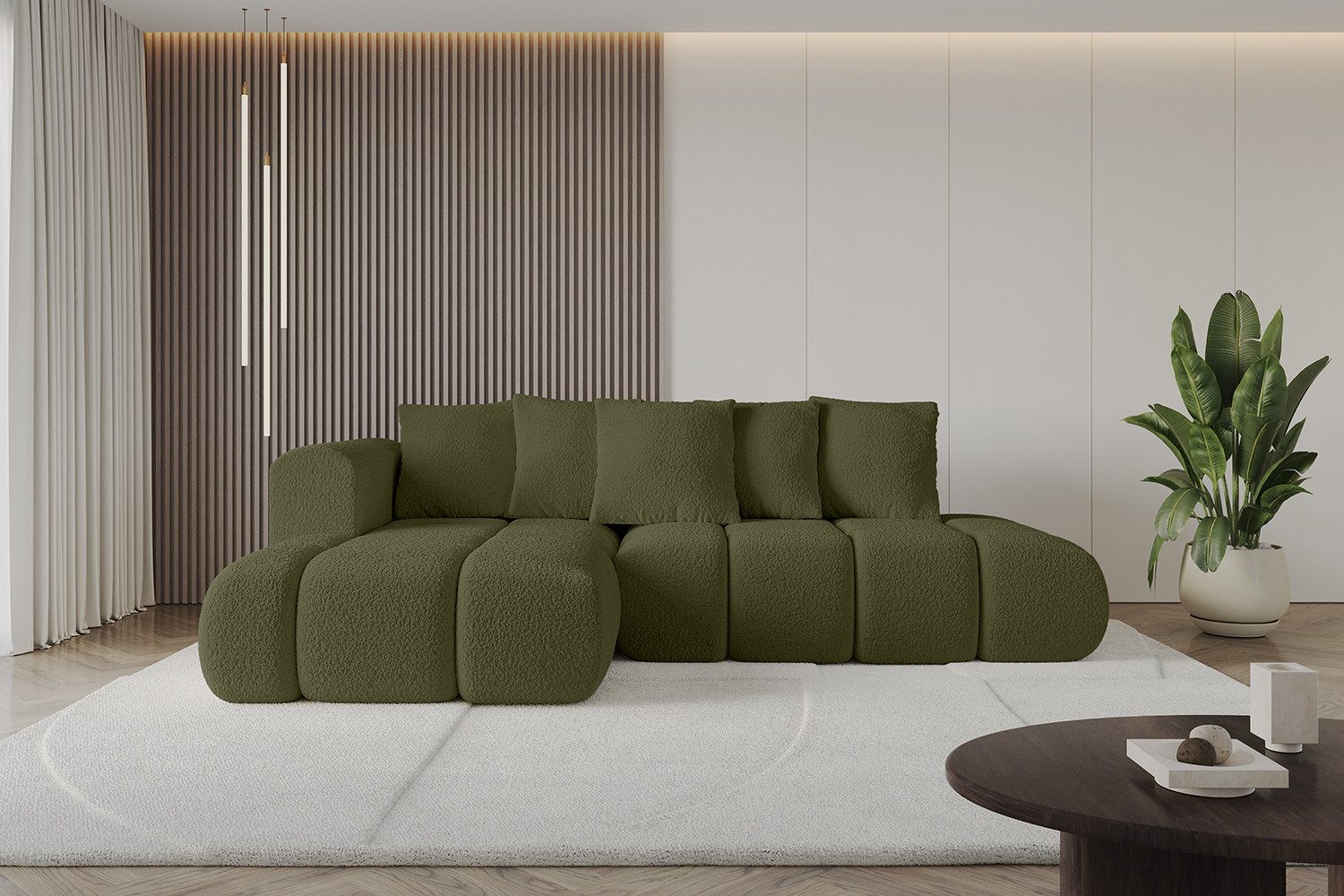 ALTDECOR Ecksofa CLOUD-L-v1, Couch mit Schlaffunktion, günstig online kaufen