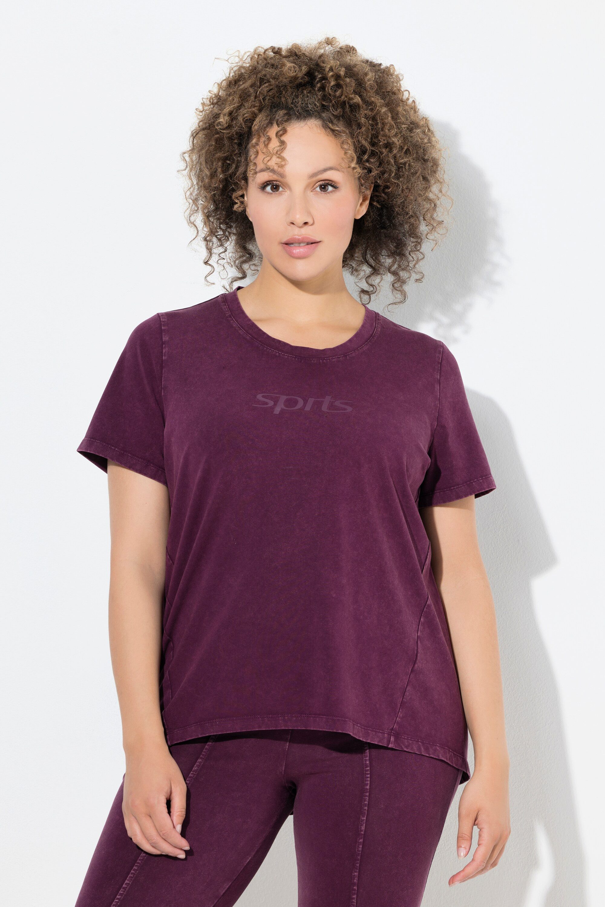 T-Shirt T-Shirt Vintage-Look Classic Rundhals Halbarm
