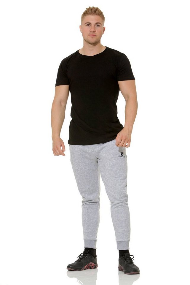 Stark Soul® Sweathose Sweatjogger - Jogginghose Baumwolle Casual, mit elastischem  Bund