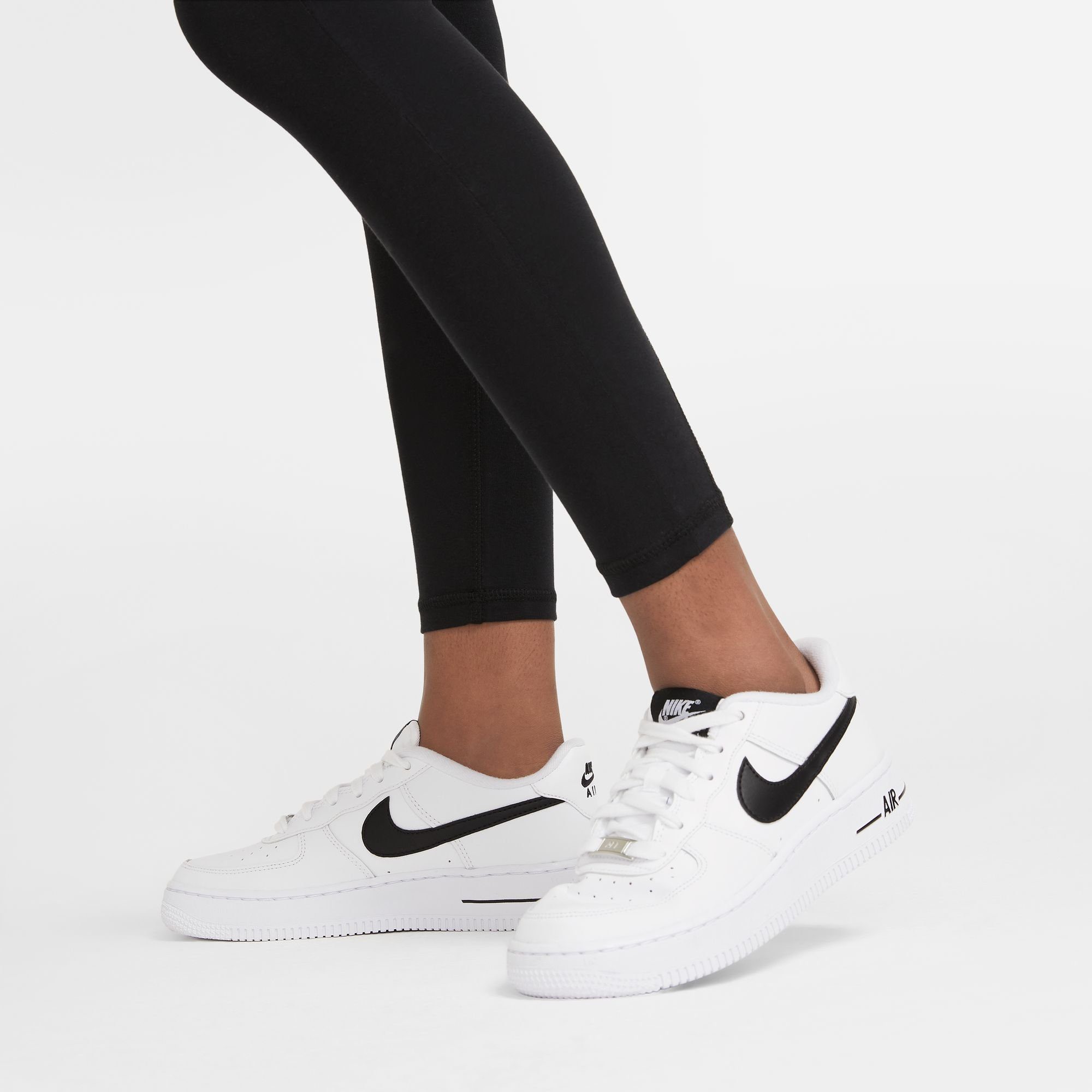 Nike Sportswear Leggings FAVORITES BIG KIDS' - HIGH-WAISTED Kinder (GIRLS) für LEGGINGS schwarz