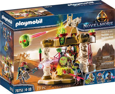 Playmobil® Konstruktions-Spielset »Sal'ahari Sands - Tempel der Skelettarmee (70751), Novelmore«, (73 St), Made in Germany